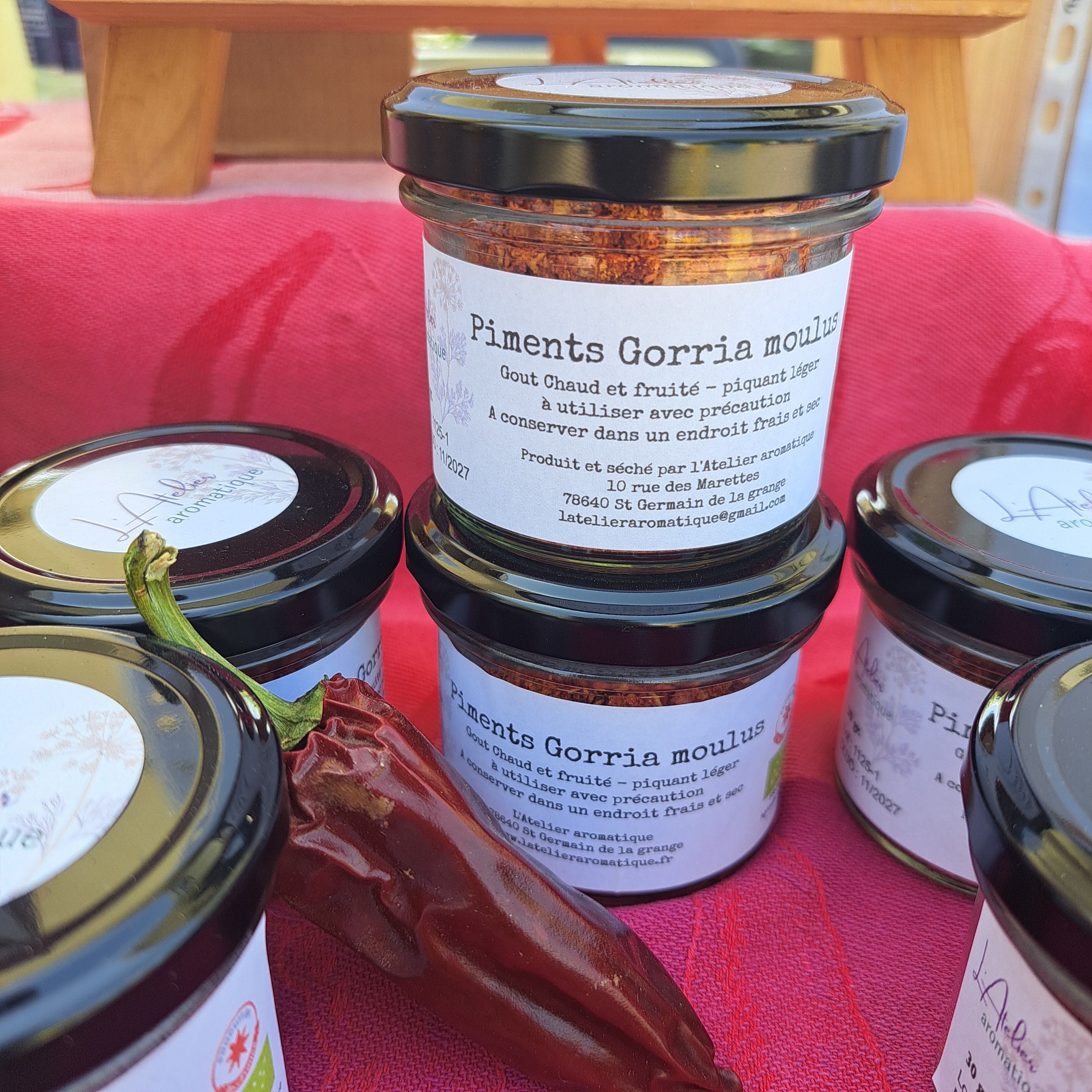 Piments Gorria en poudre 30 gr