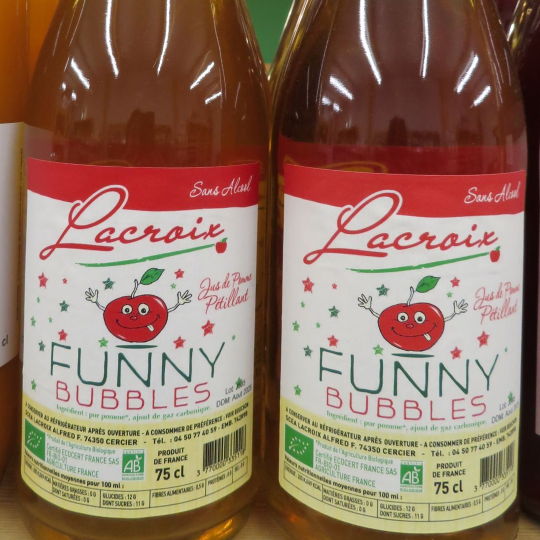 Funny bubble (pétillant) Bio