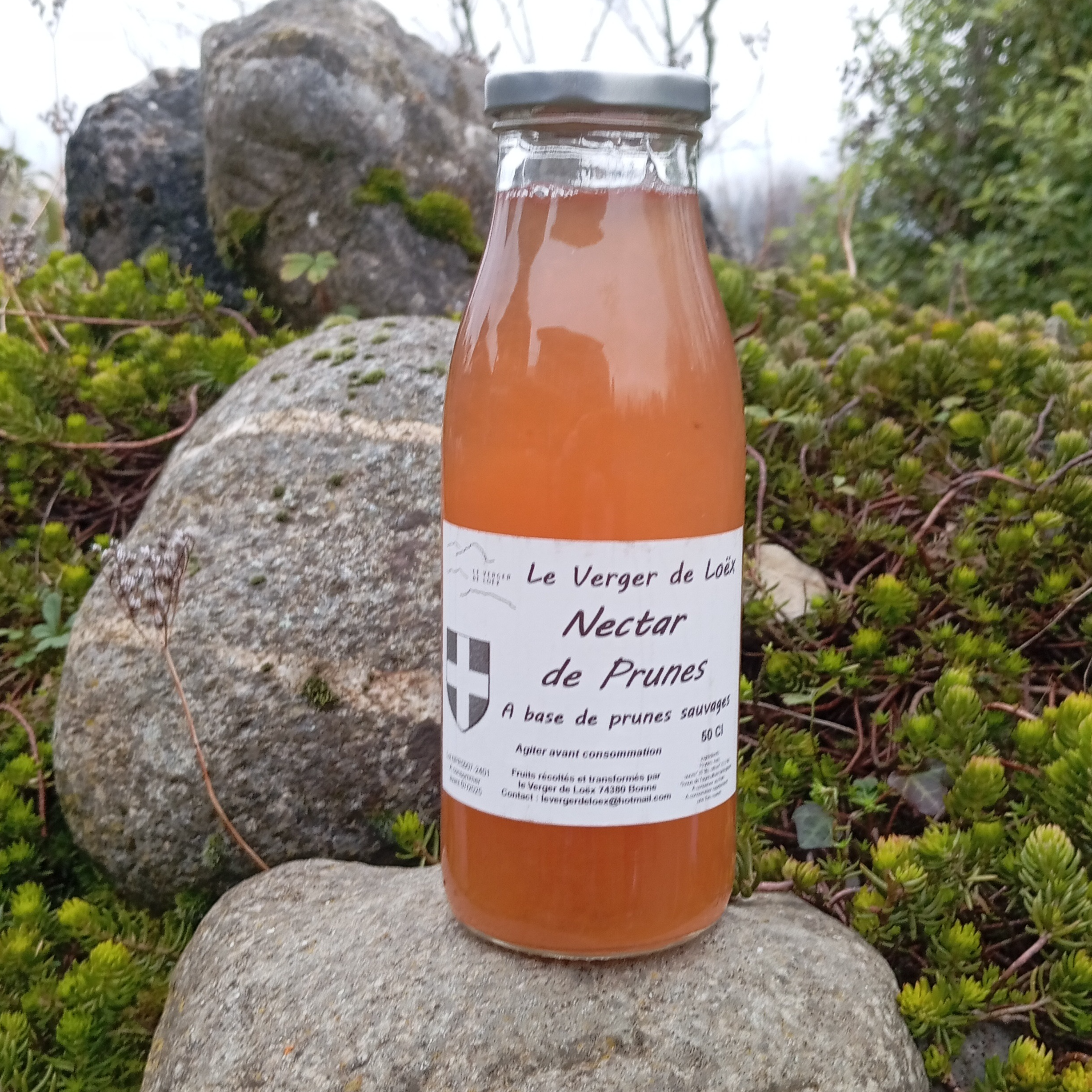 Nectar de prunes et menthe BIO du verger - 0,25L - 0,25l