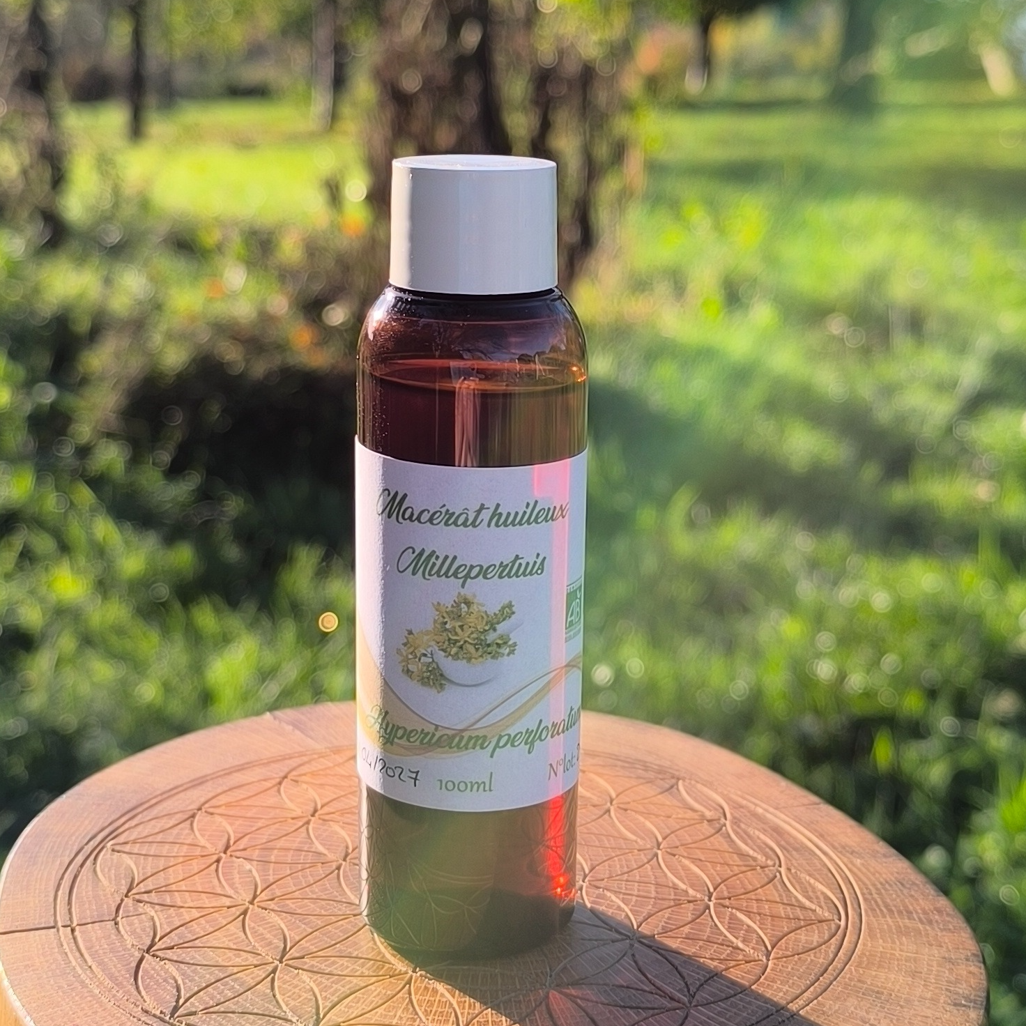 Macérât huileux de millepertuis - 100ml