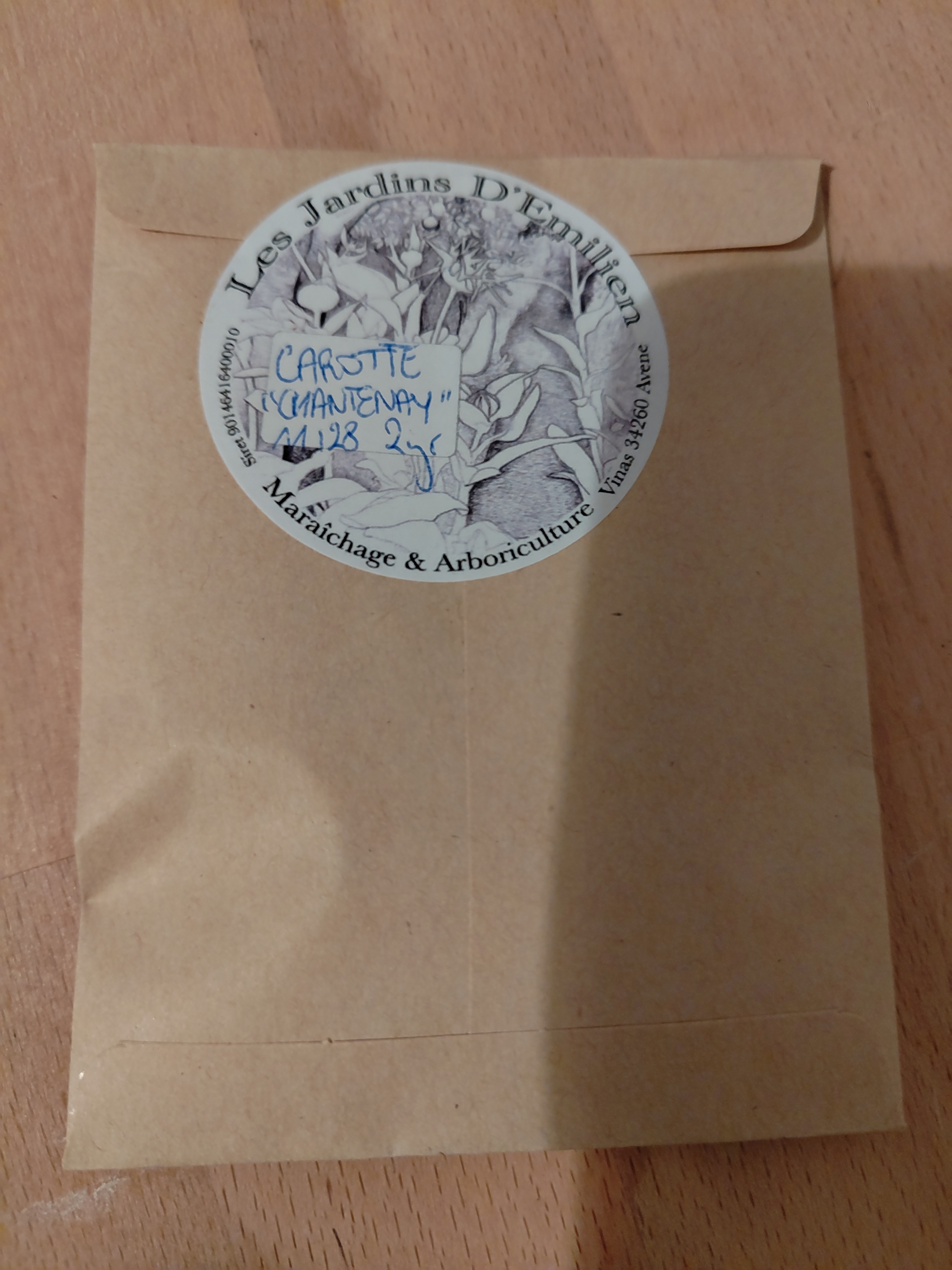 Semences Carotte "Chantenay"