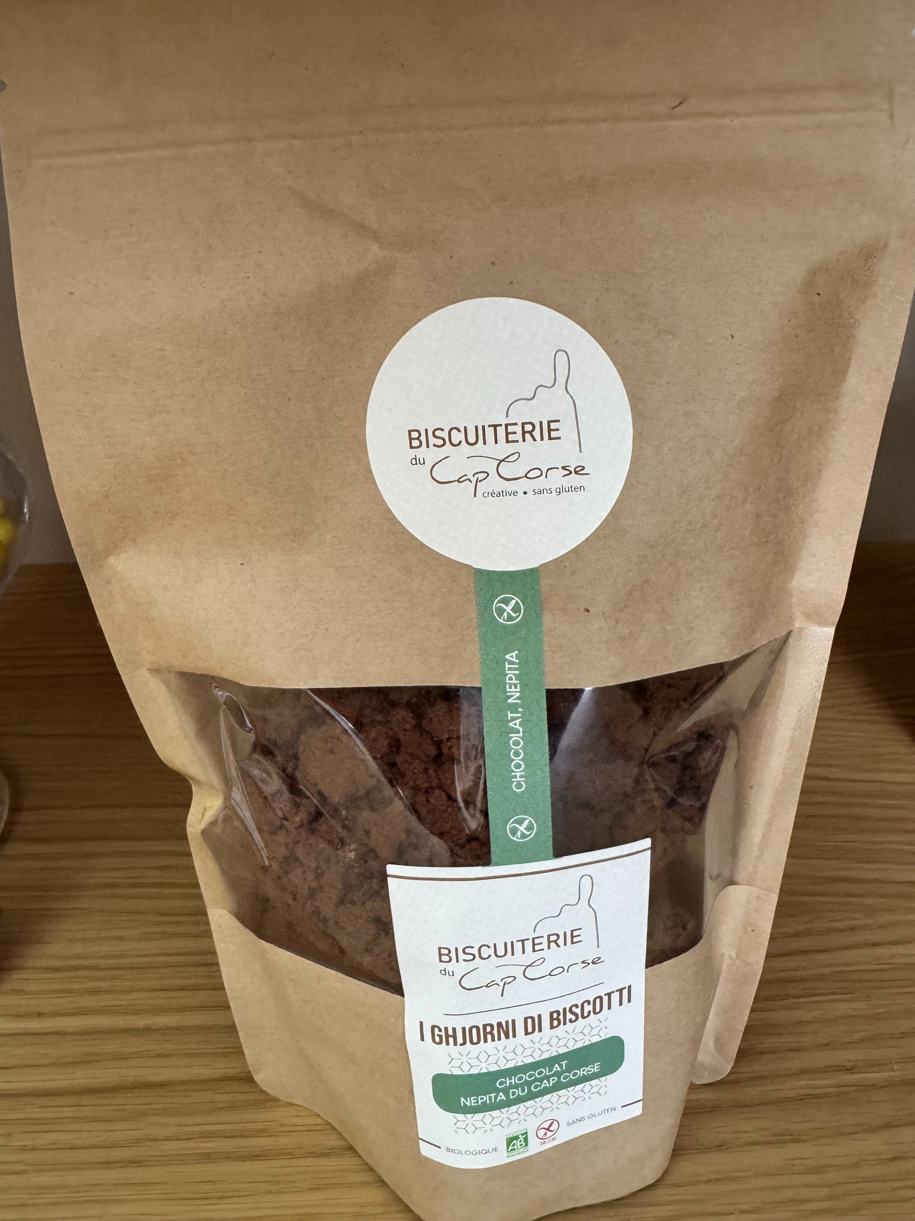Canistrelli chocolat & nepita du cap corse