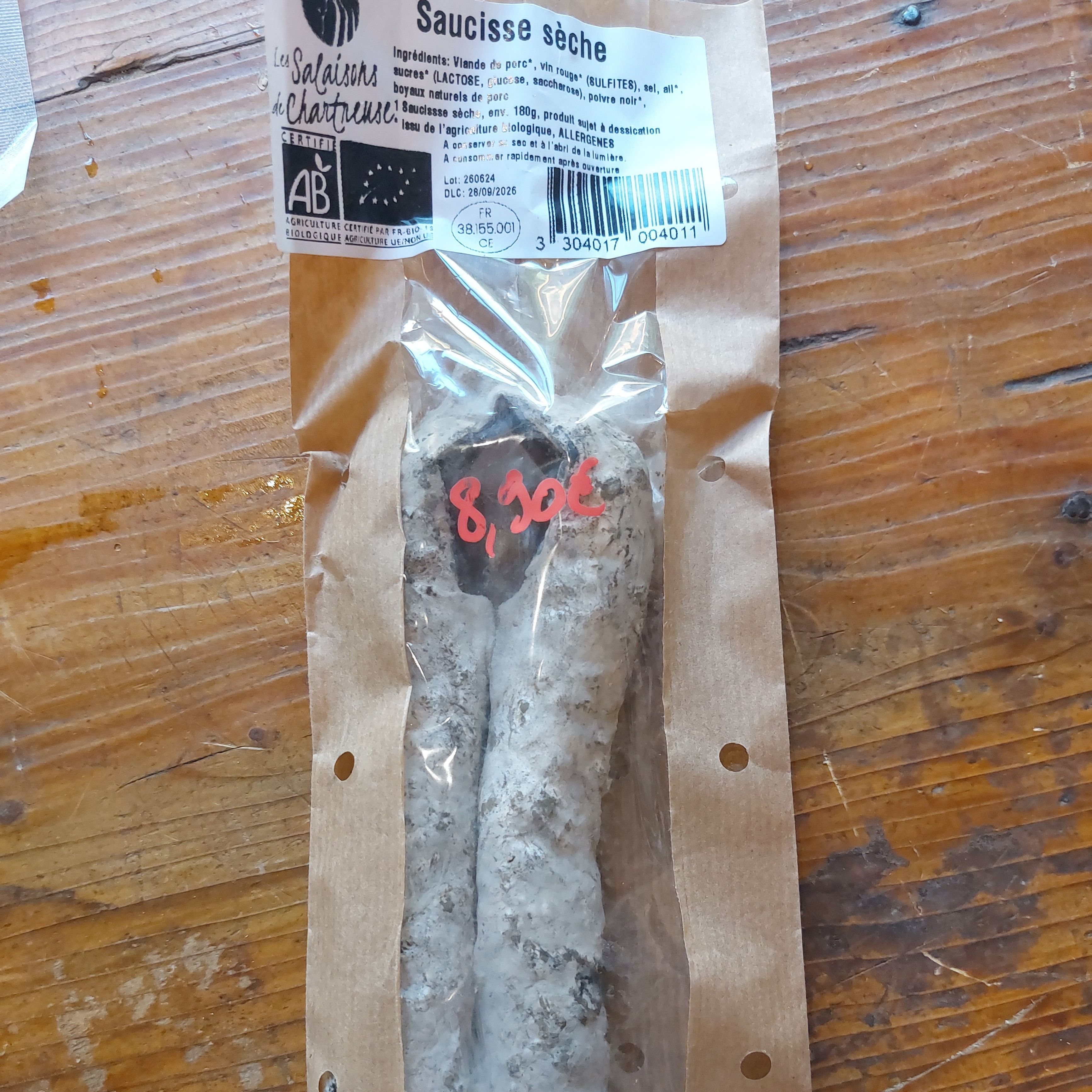 Saucisse sèche