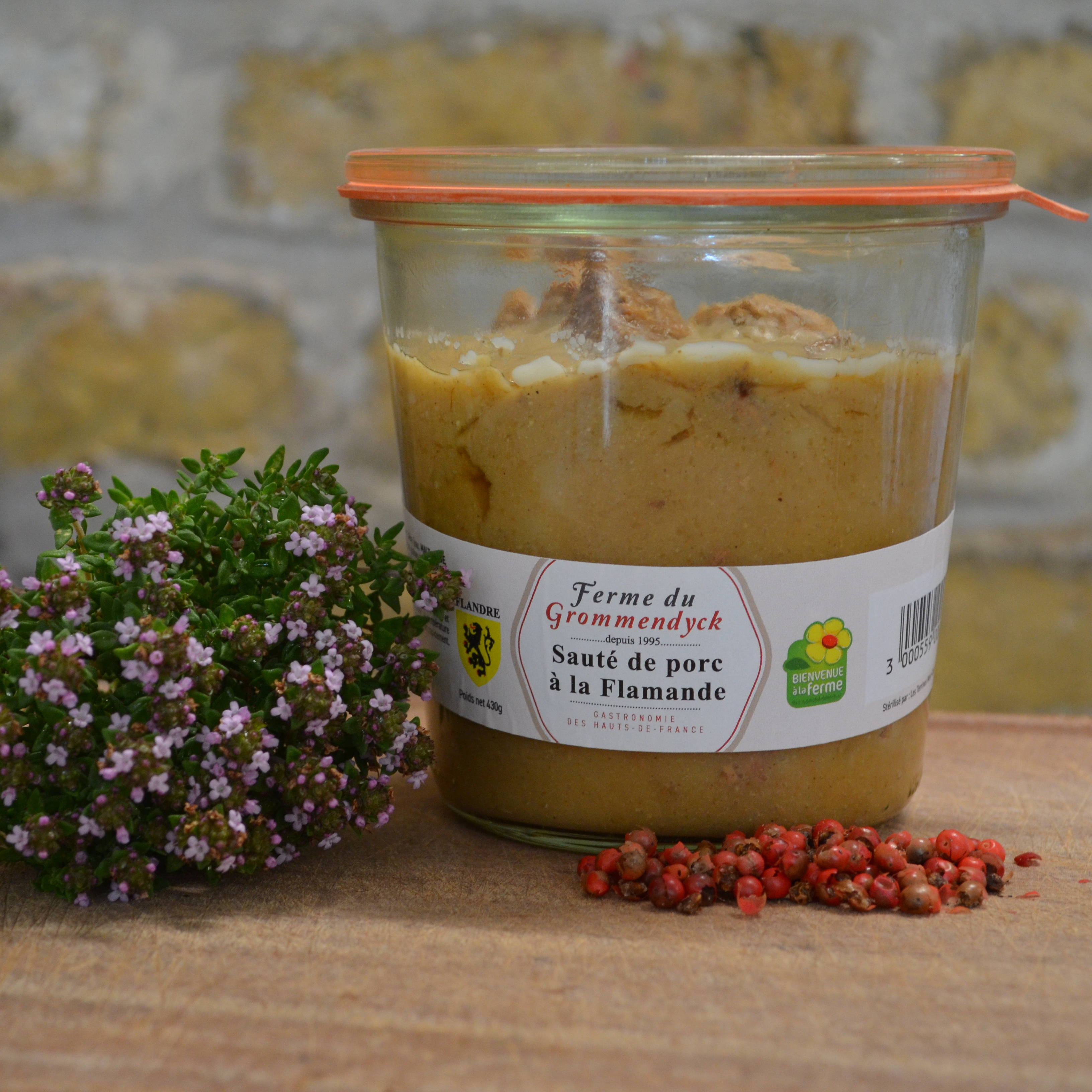 Sauté de porc à la bière 460gr - 0,46kg