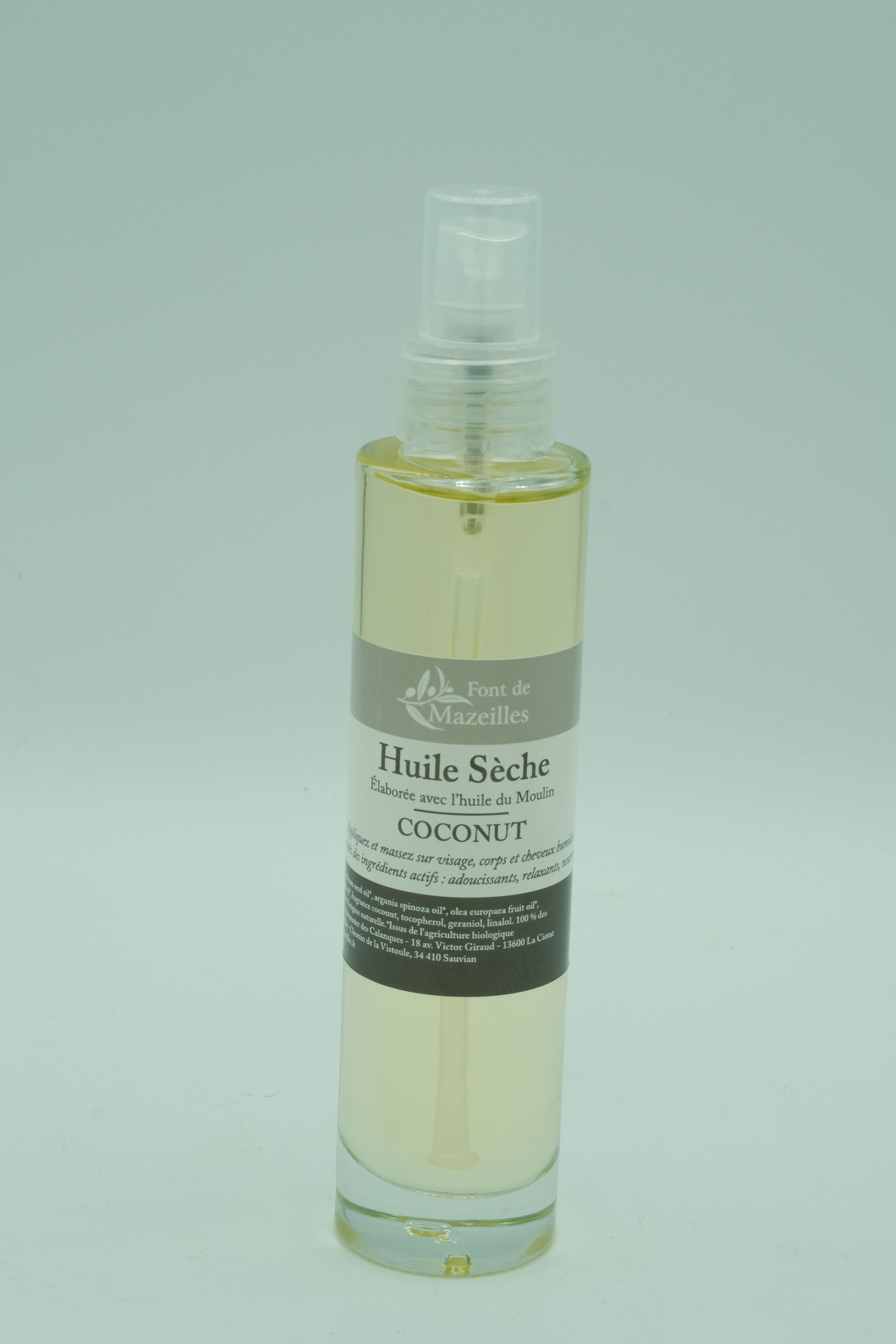 Huile sèche Coconut 100ml - 0,285kg