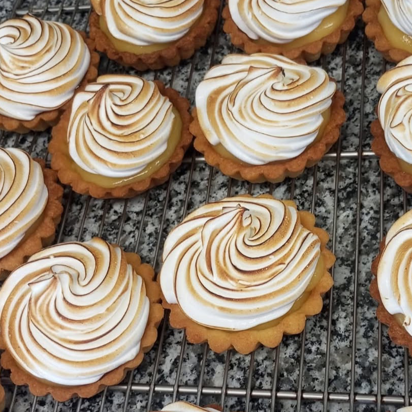 Tartelette individuelle citron meringuée