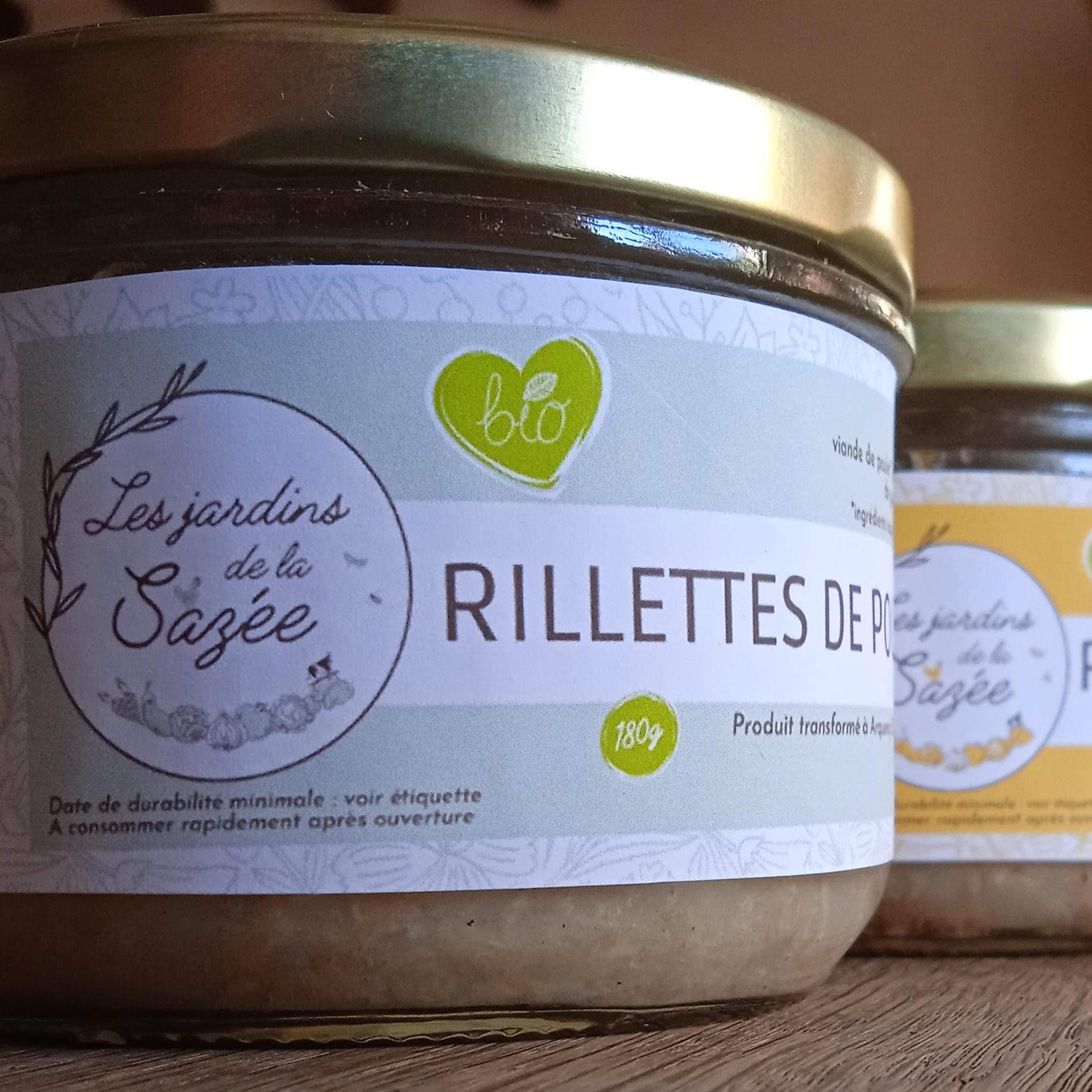 Rillettes de poulet nature