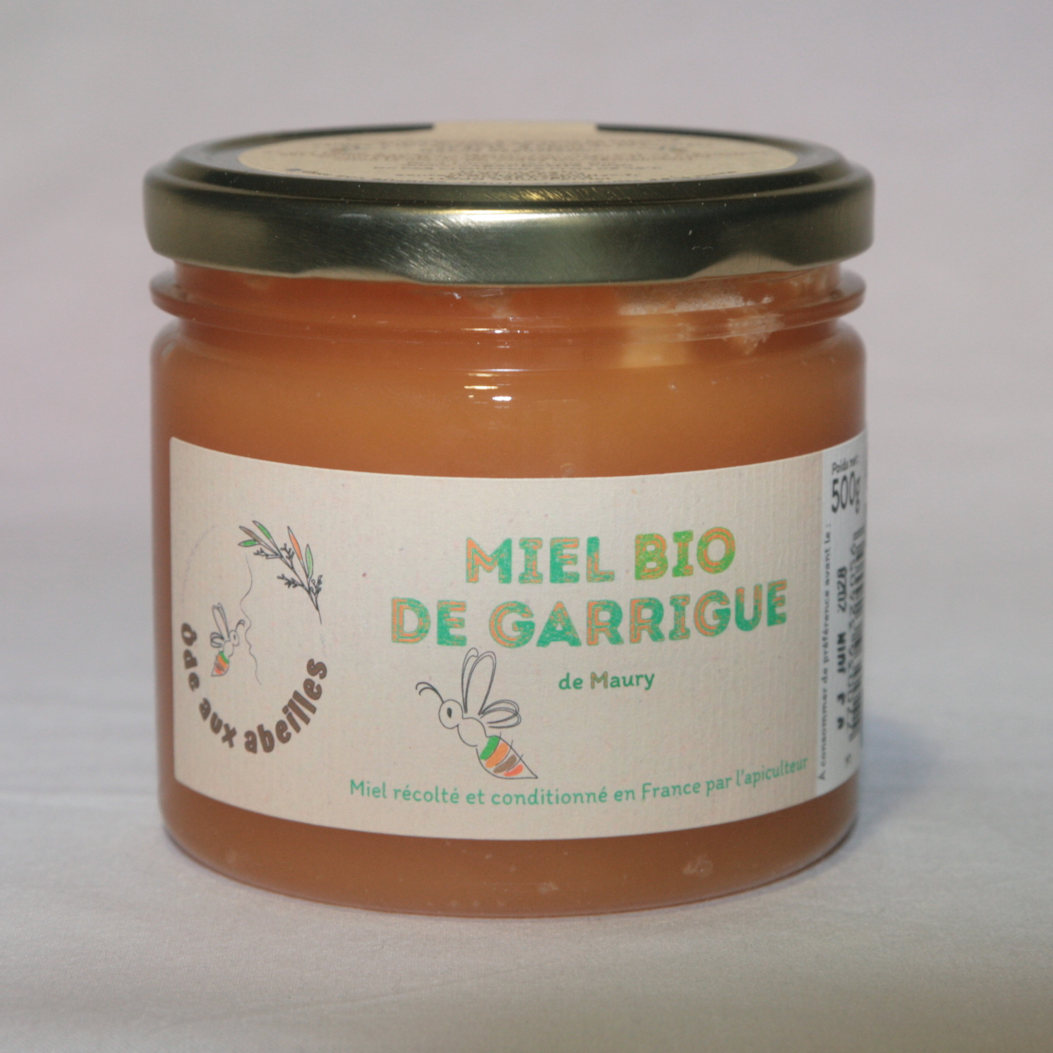Miel bio de garrigue