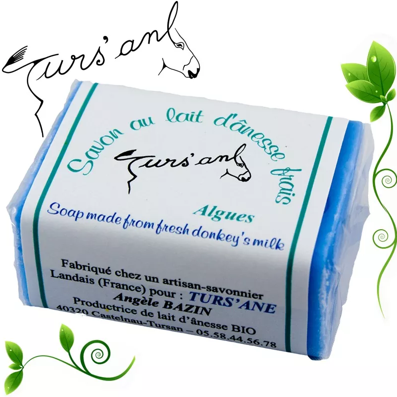 SAVON AU LAIT FRAIS D'ÂNESSE BIO ALGUES - 100g