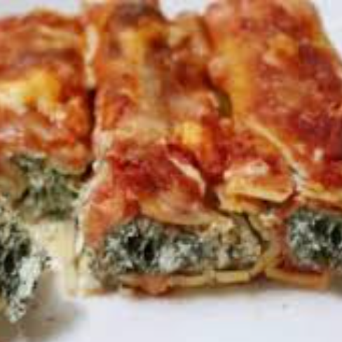 Cannellonis aux épinard et brousse gratinés à la tomate 700 g - 700g