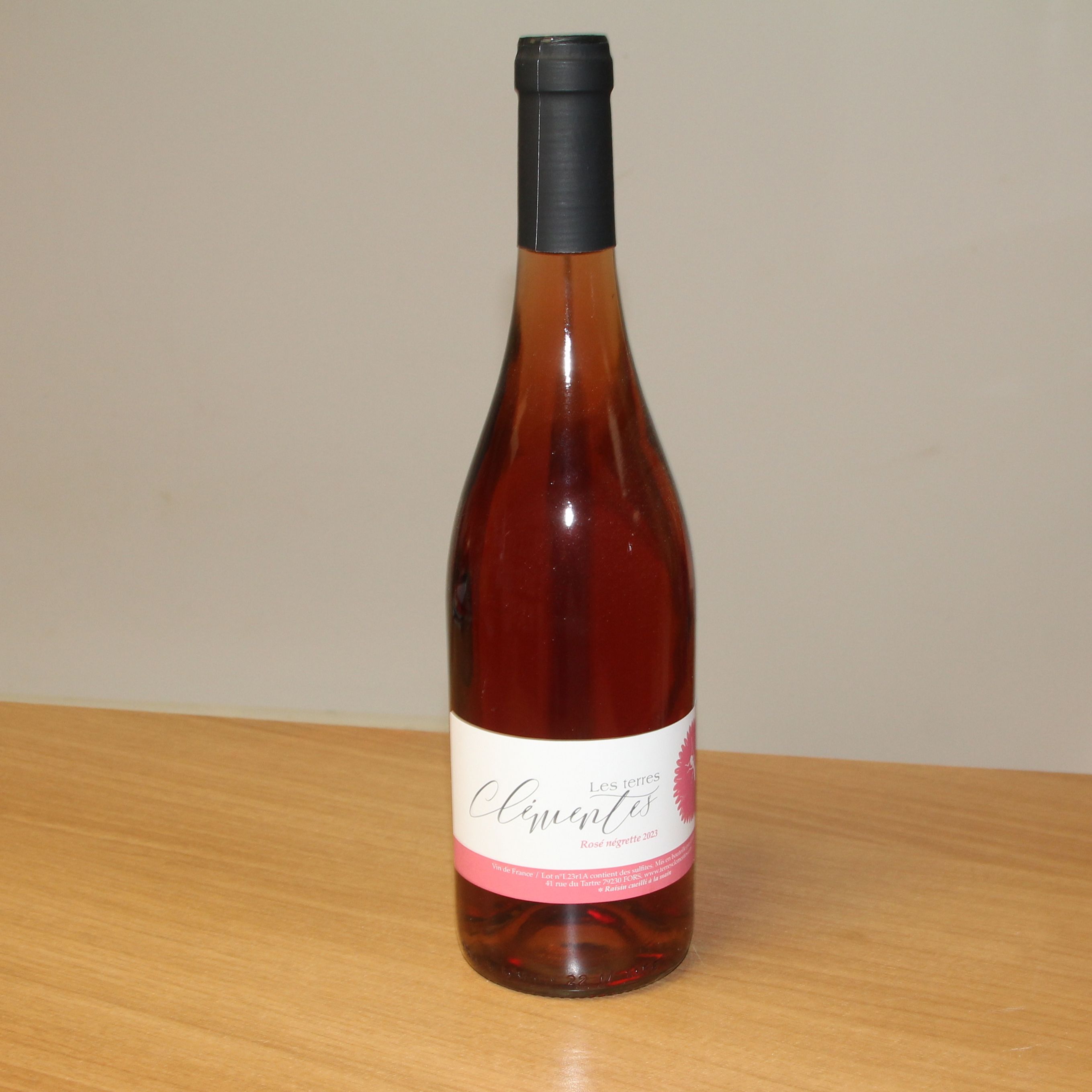 Les Terres Clémentes Rosé 75 cl