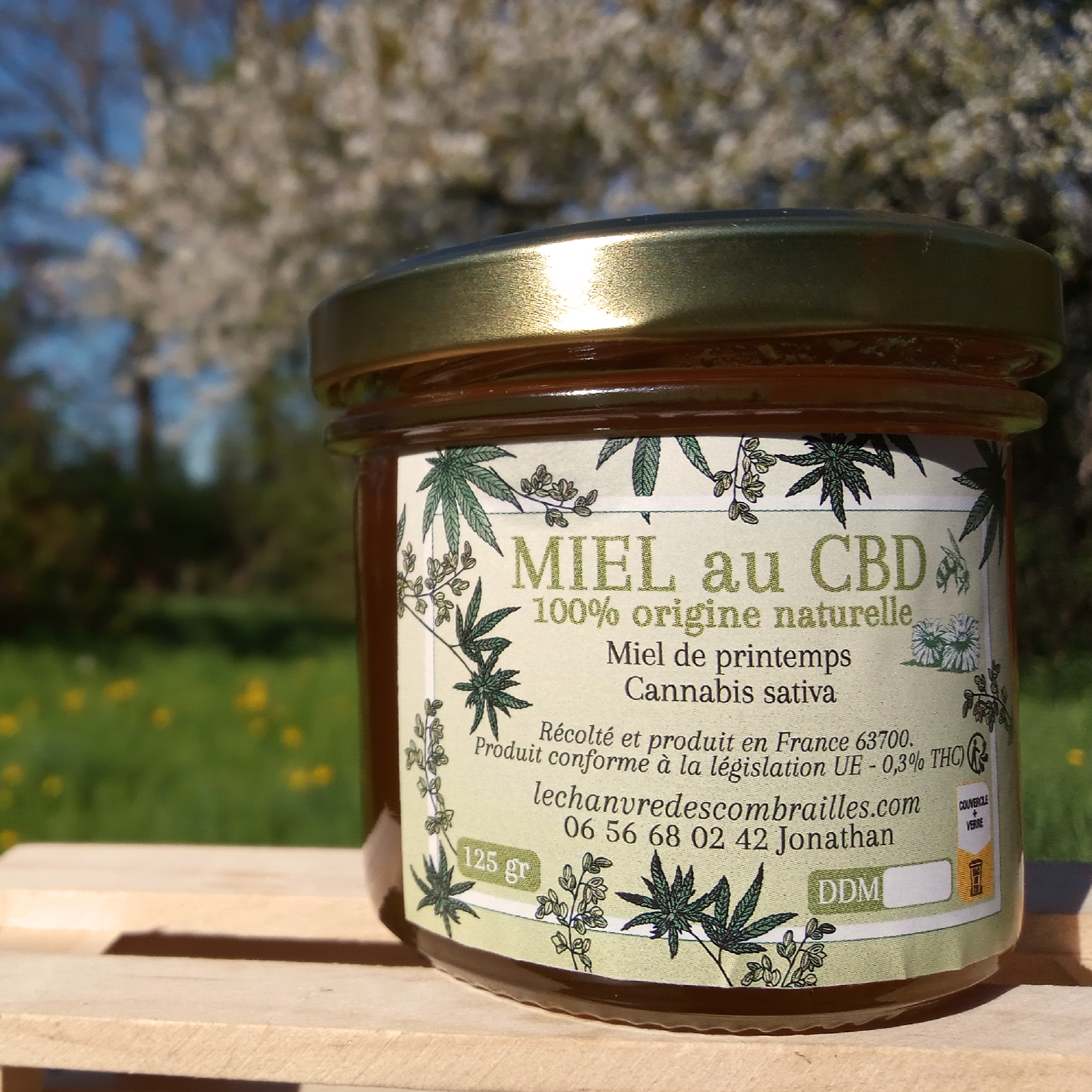 Miel au CBD - 125g