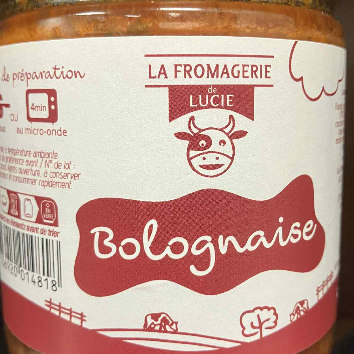 BOLOGNAISE DE VACHE