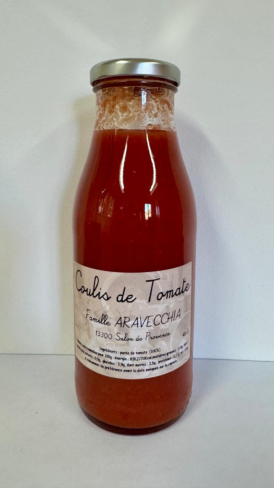 Lot de 6 Bouteilles de Coulis de Tomates - 48cl