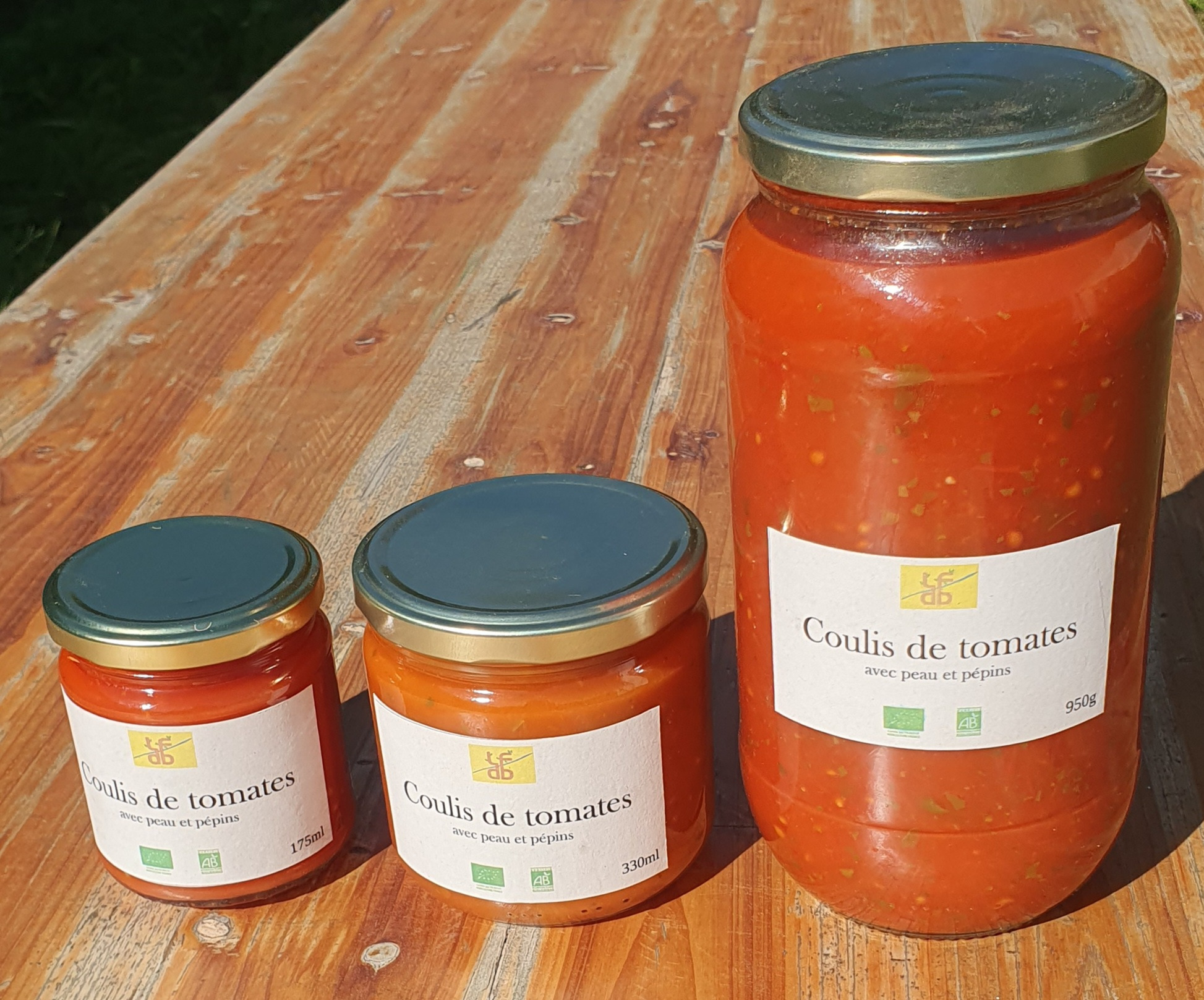 Coulis de tomates - 330ml