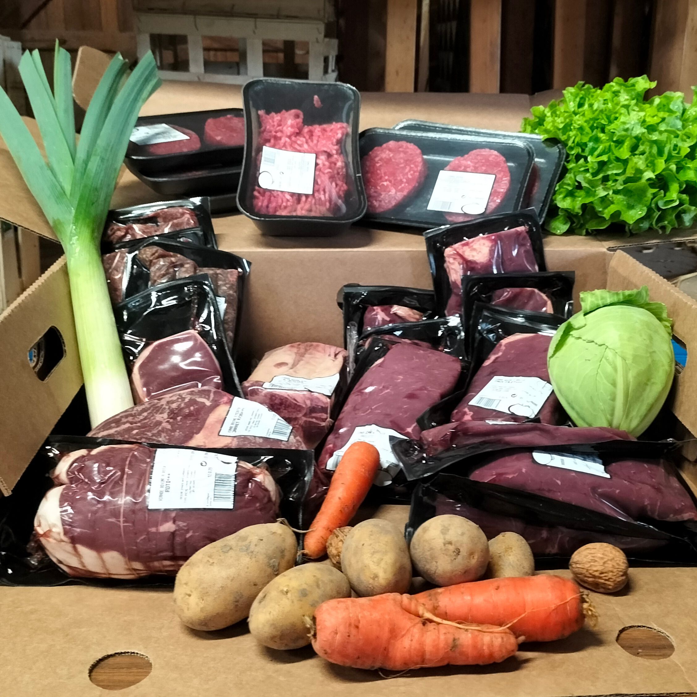 BOEUF - COLIS de 10kg pr le 3 juillet (à commander dès mntn) - 10kg