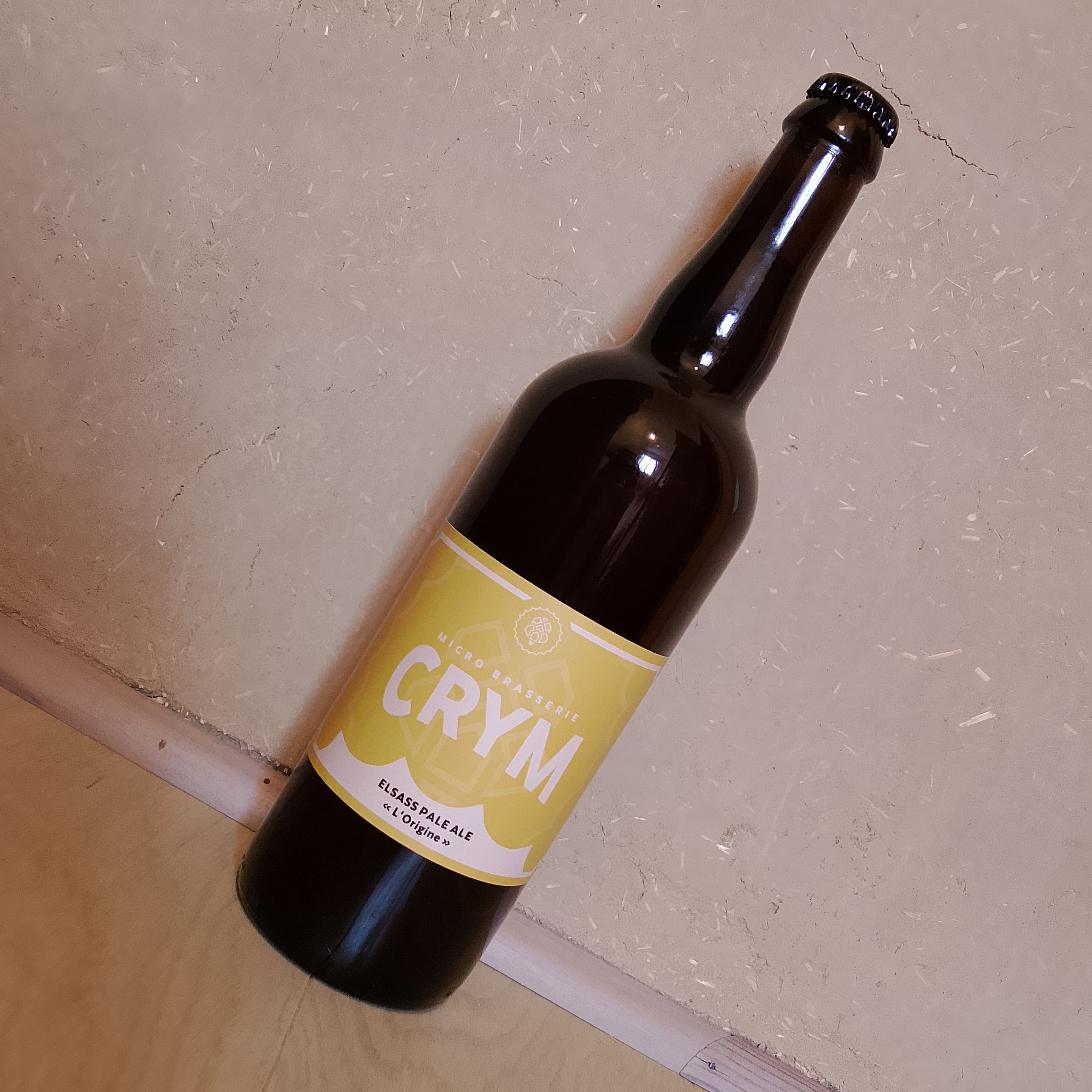 Bière blonde "L'origine" - 75 cl - CRYM