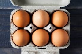 6 oeufs (de nos poules!)