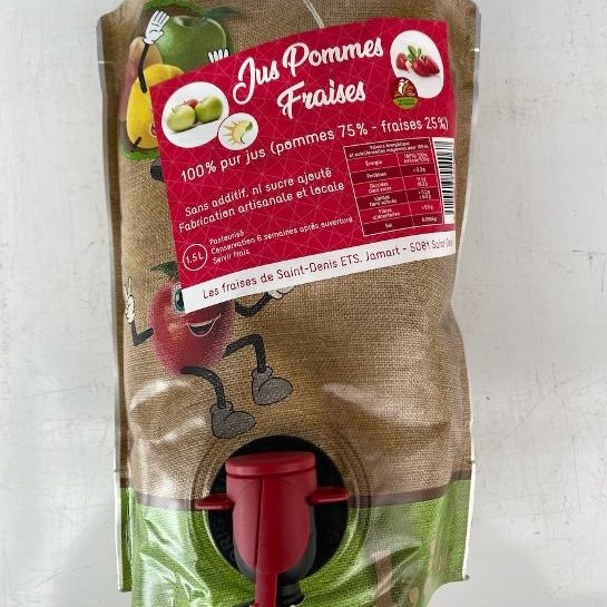 Jus pomme/fraise