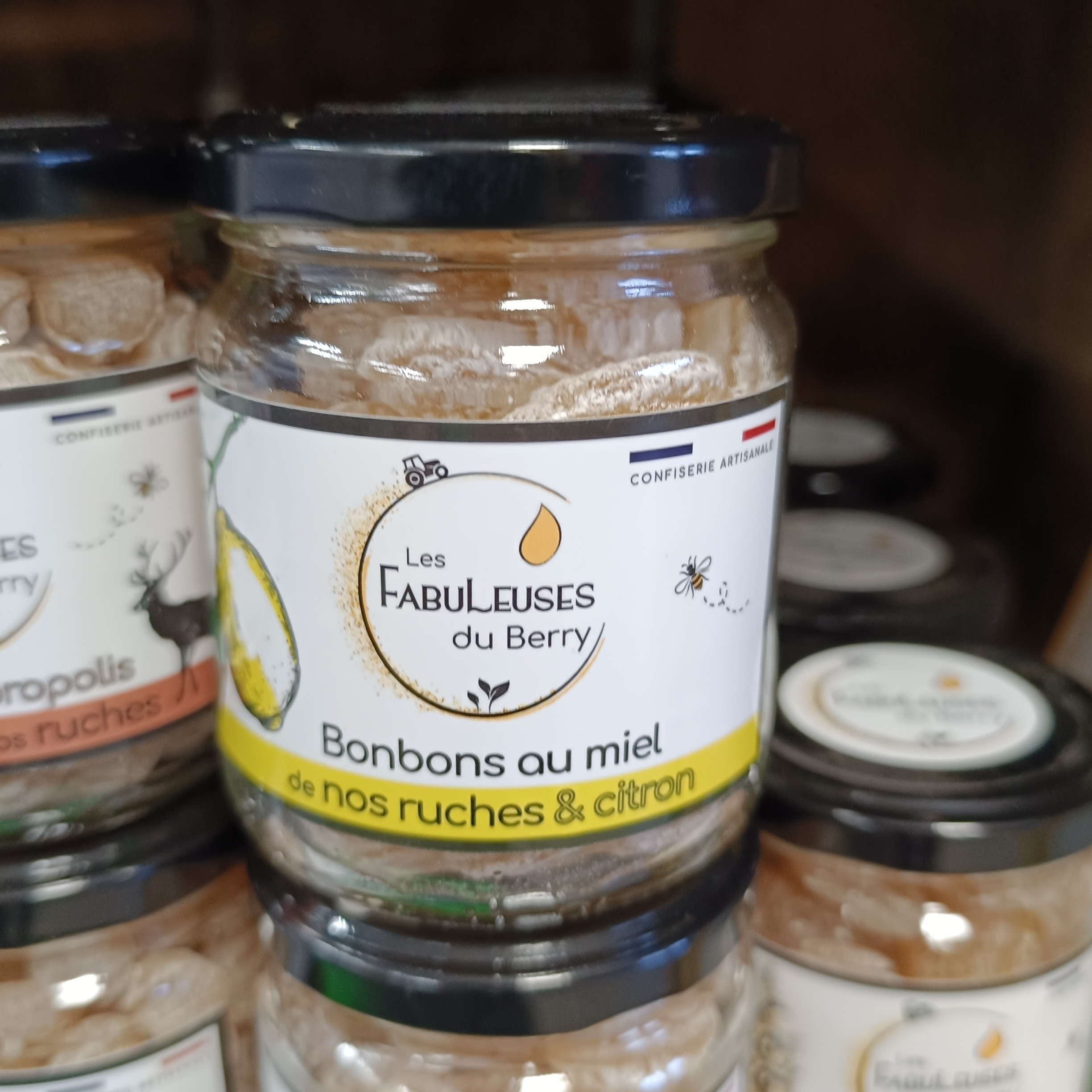 Bonbons Miel Citron