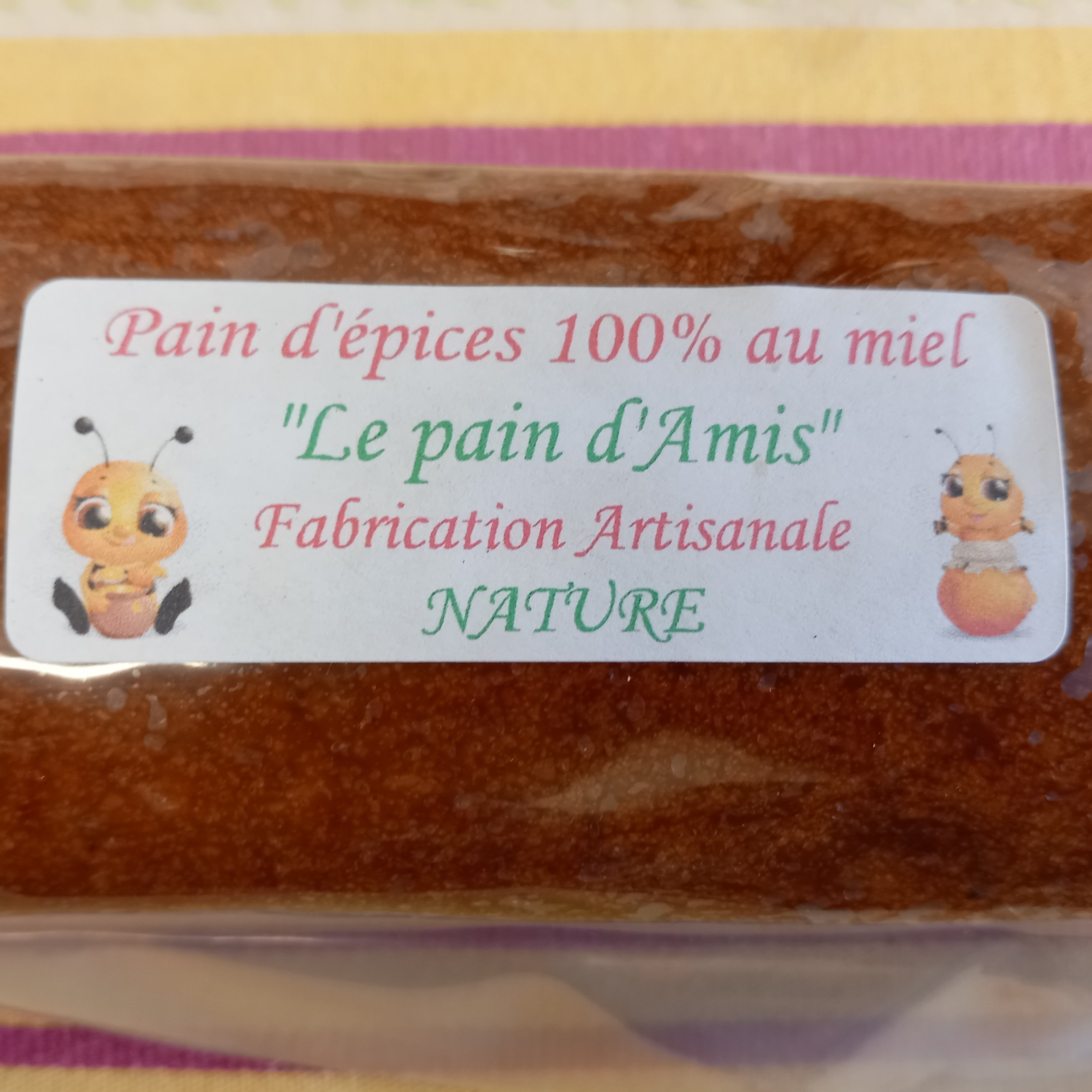 Pain d'épices NATURE - 270g
