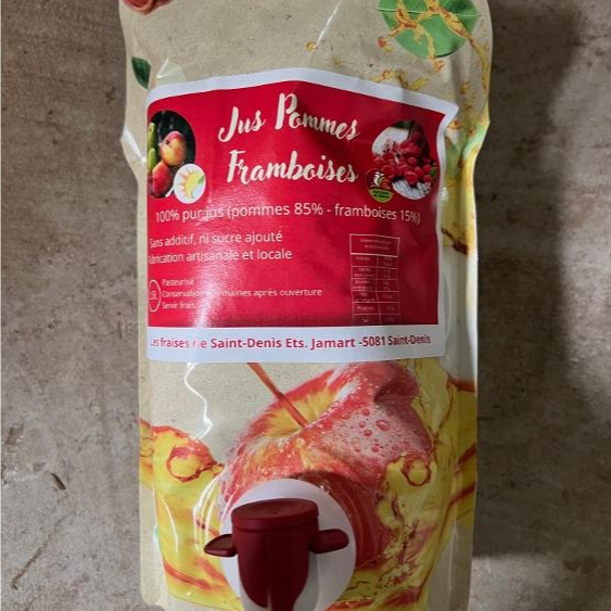 Jus pomme/framboise