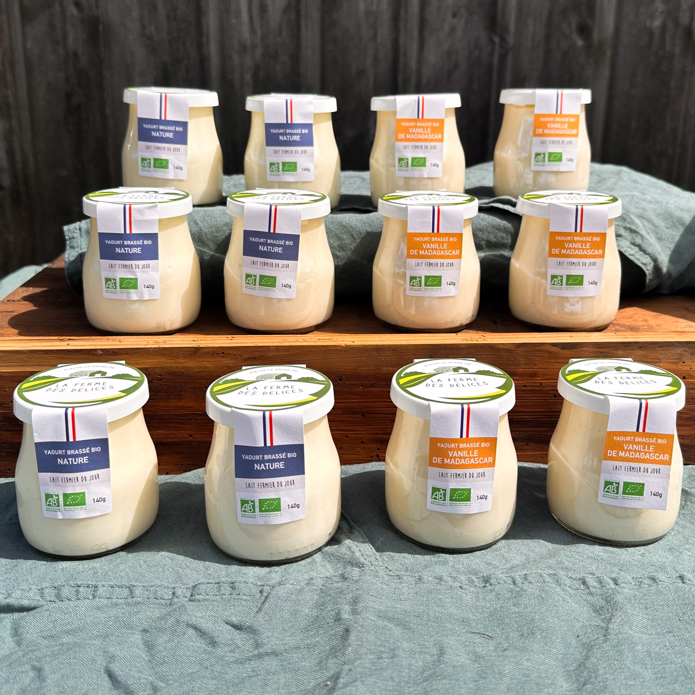 Lot 6 Nature/ 6 Vanille