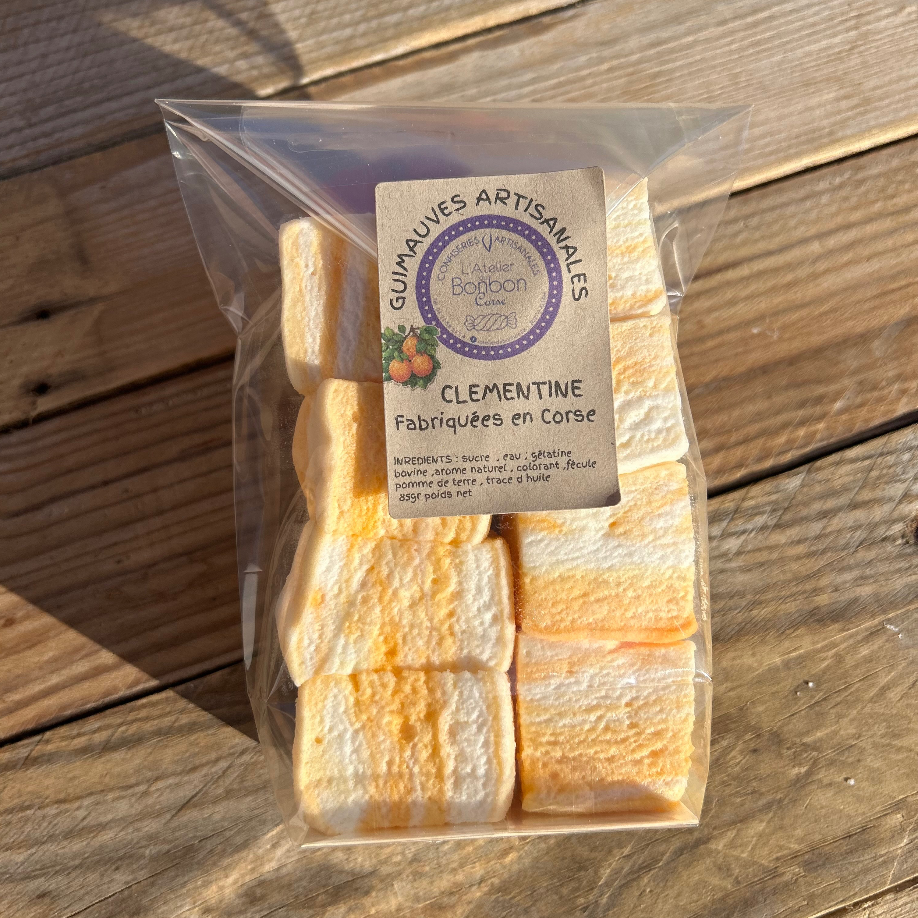 Guimauves artisanales - Clémentine - 85g