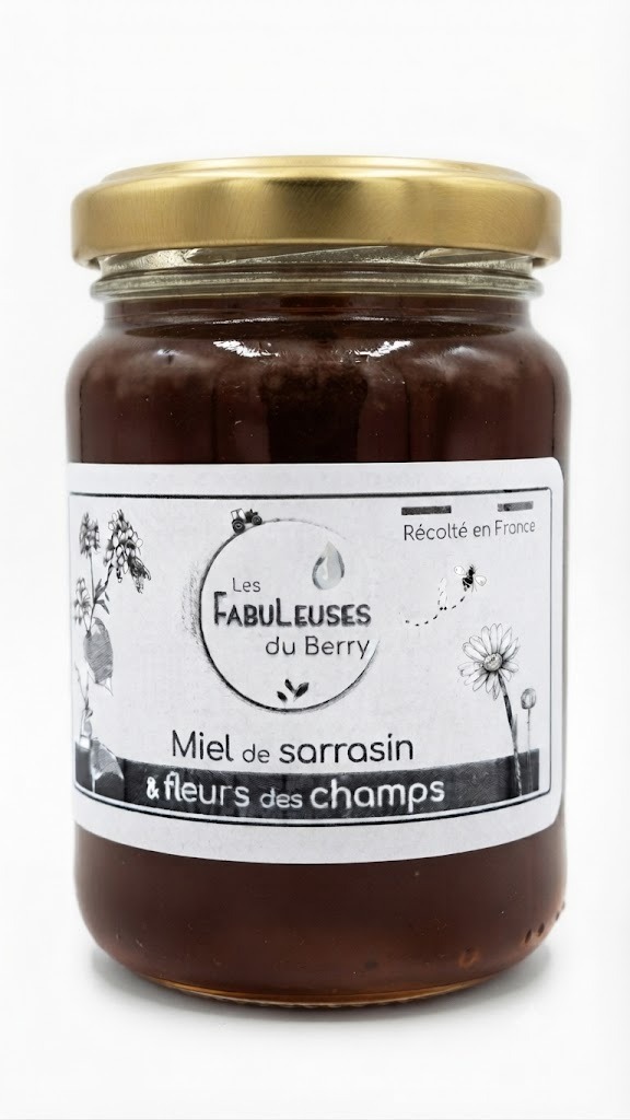 Miel de sarrasin et fleurs - 125g