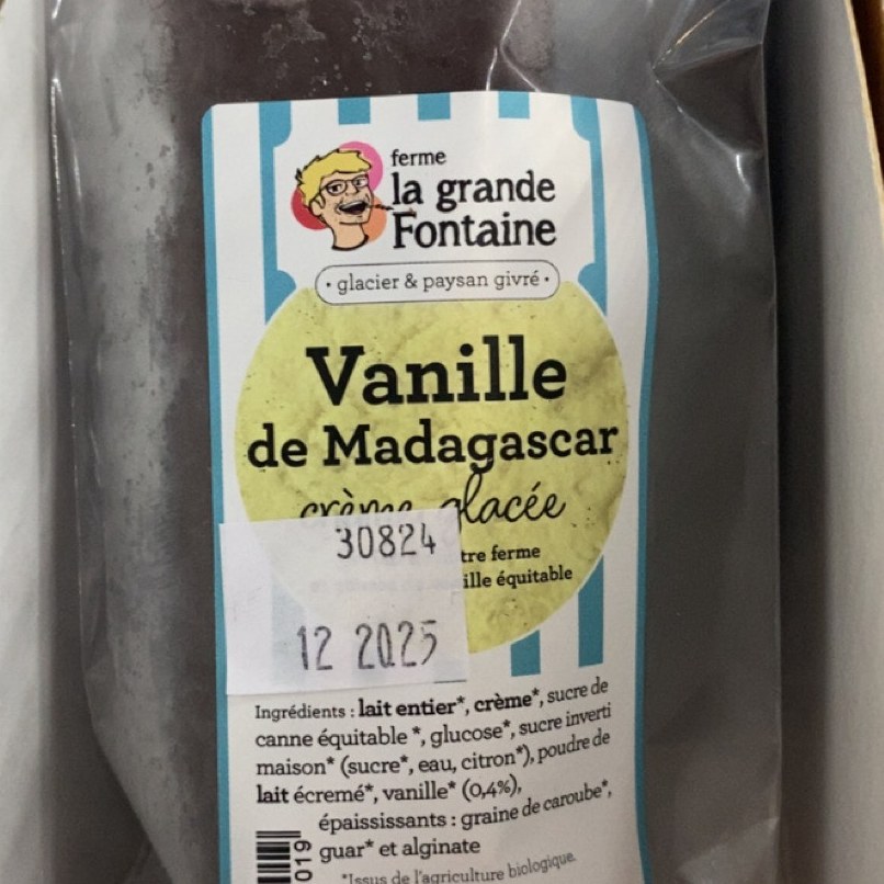 Bâtonnet glacée Vanille de Madagascar 85 ml