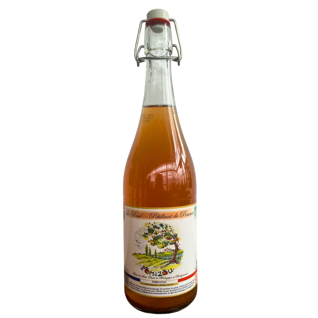 Pétillant de pommes rosé - 75cl