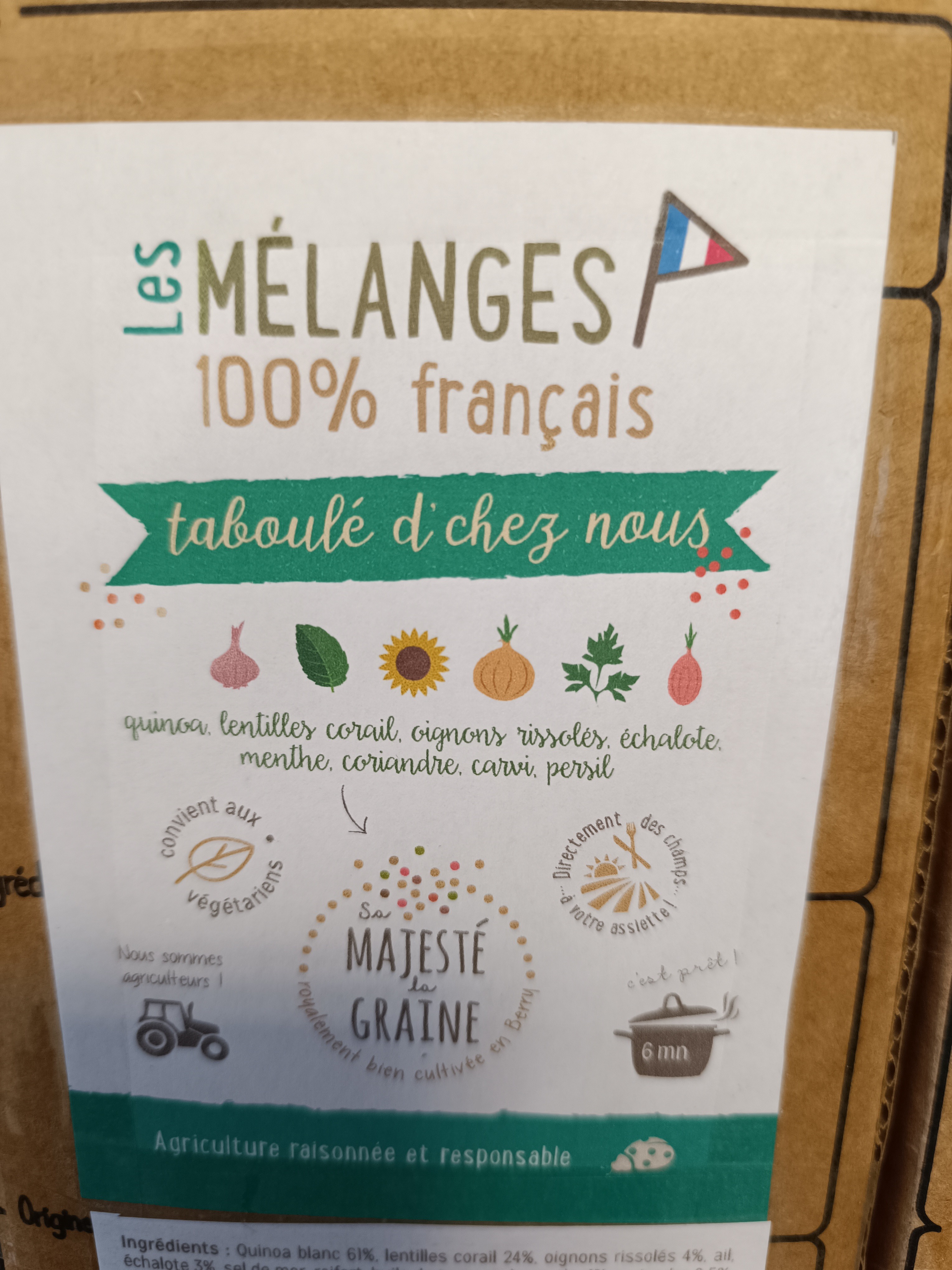 Taboulé D'chez nous - 200g
