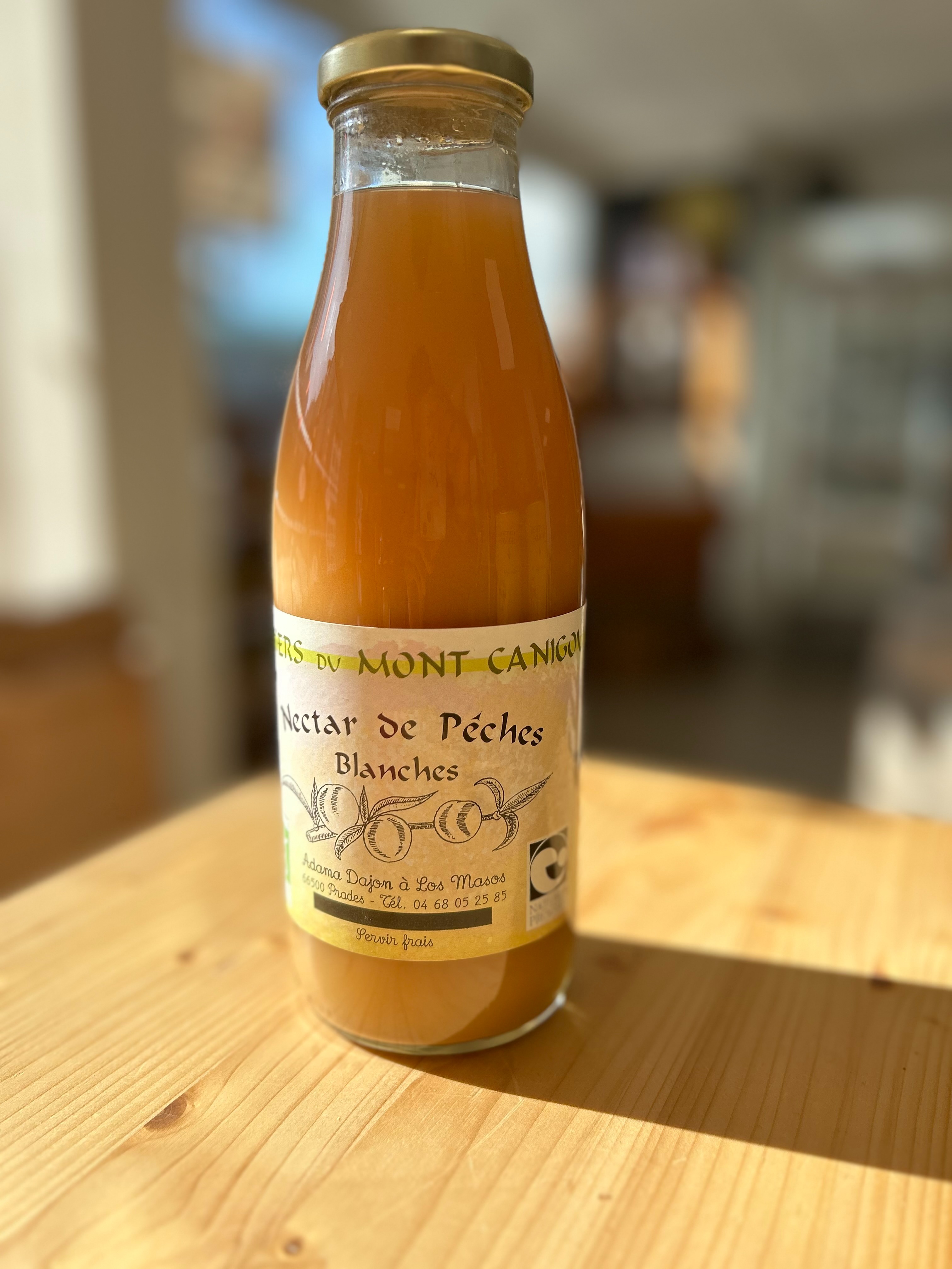 Nectar de Pêches Blanches BIO - 750ml