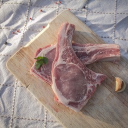 Côtes de porc 1ères bio (x2) - 0,5kg