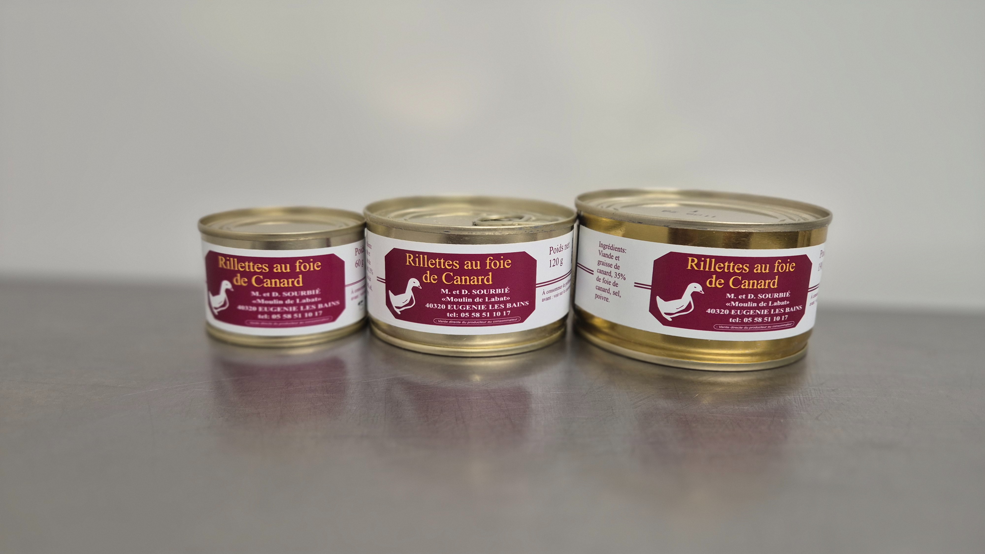 Rillettes au foie de canard