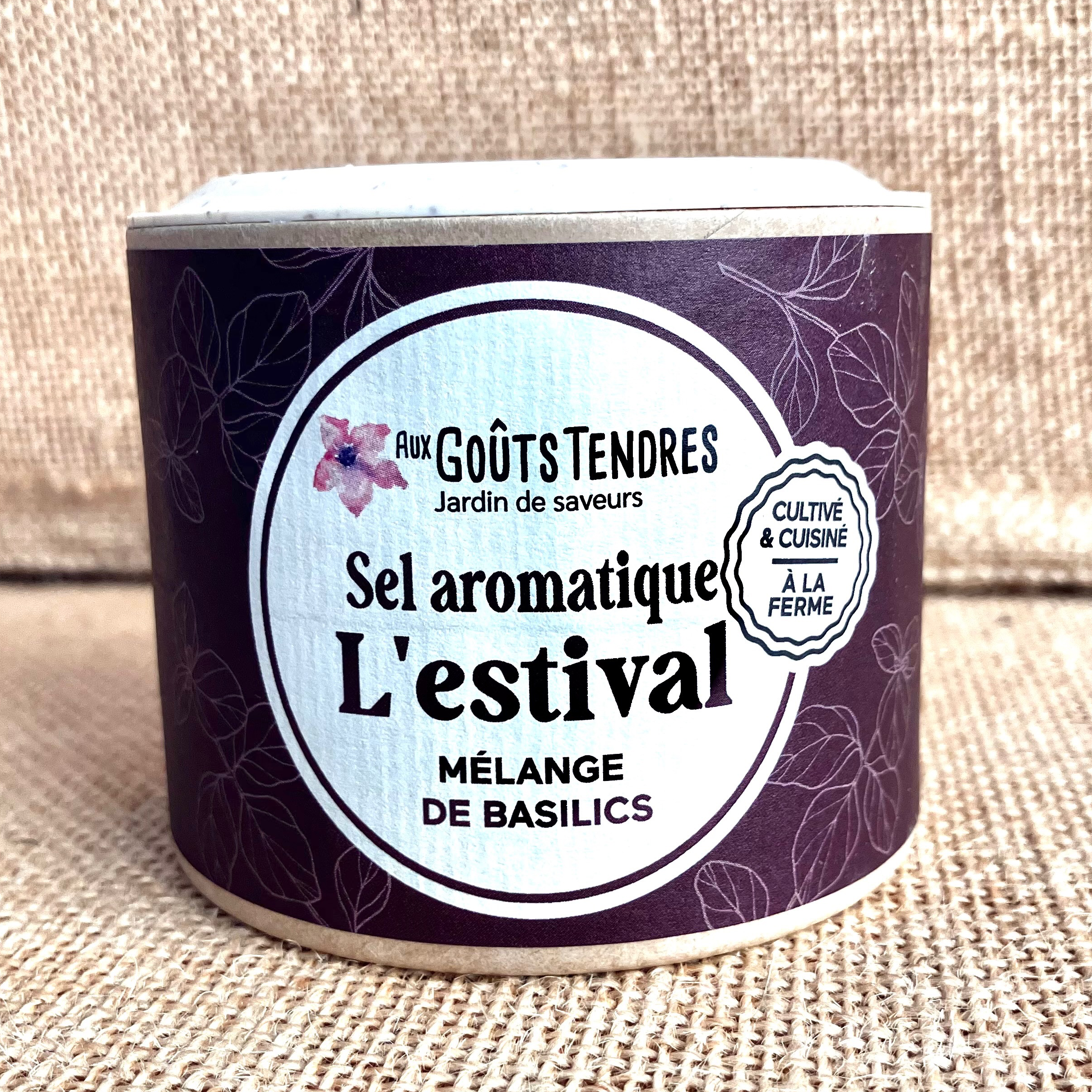 "L'Estival" - Aux Basilics - 100g