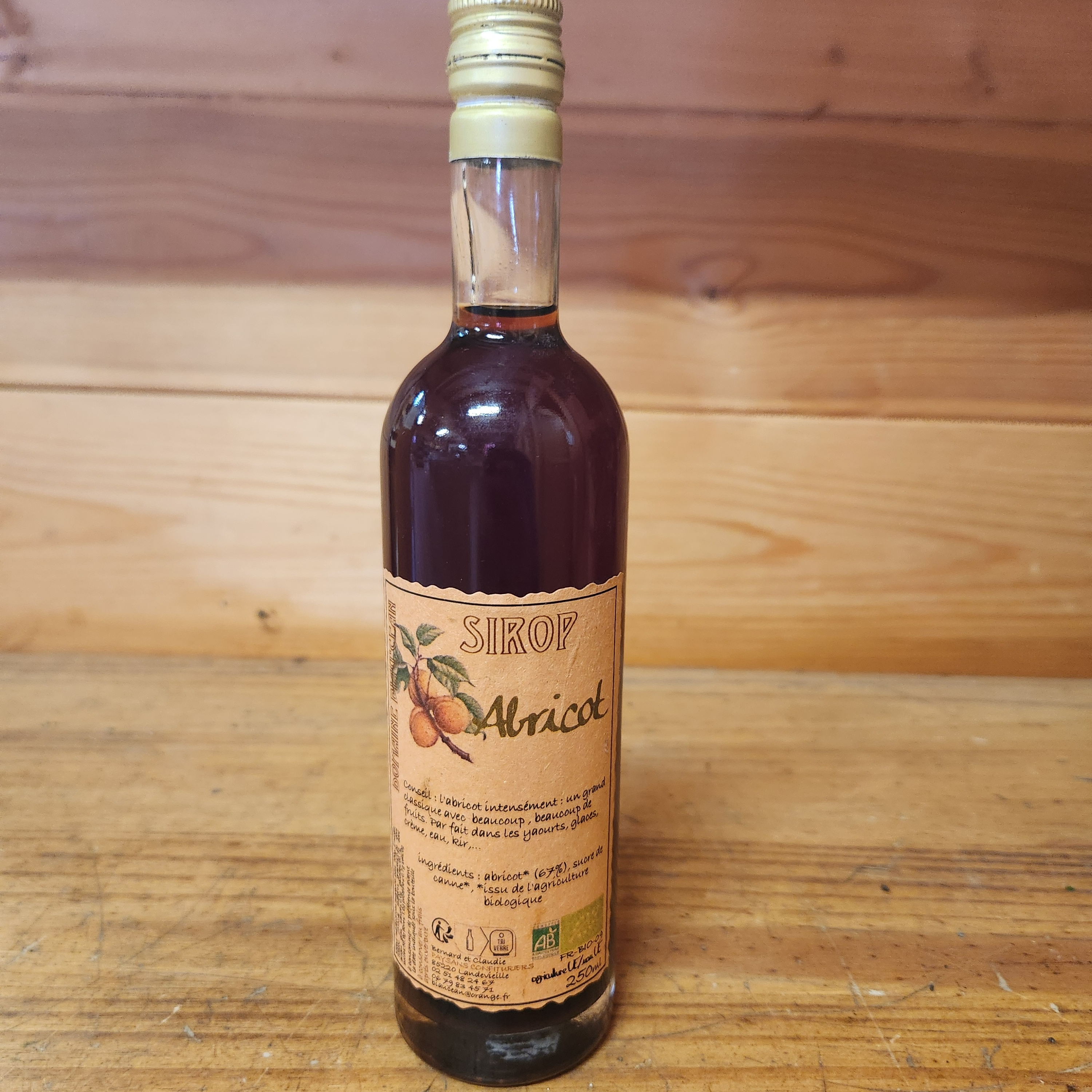 Sirop Abricot - 250ml