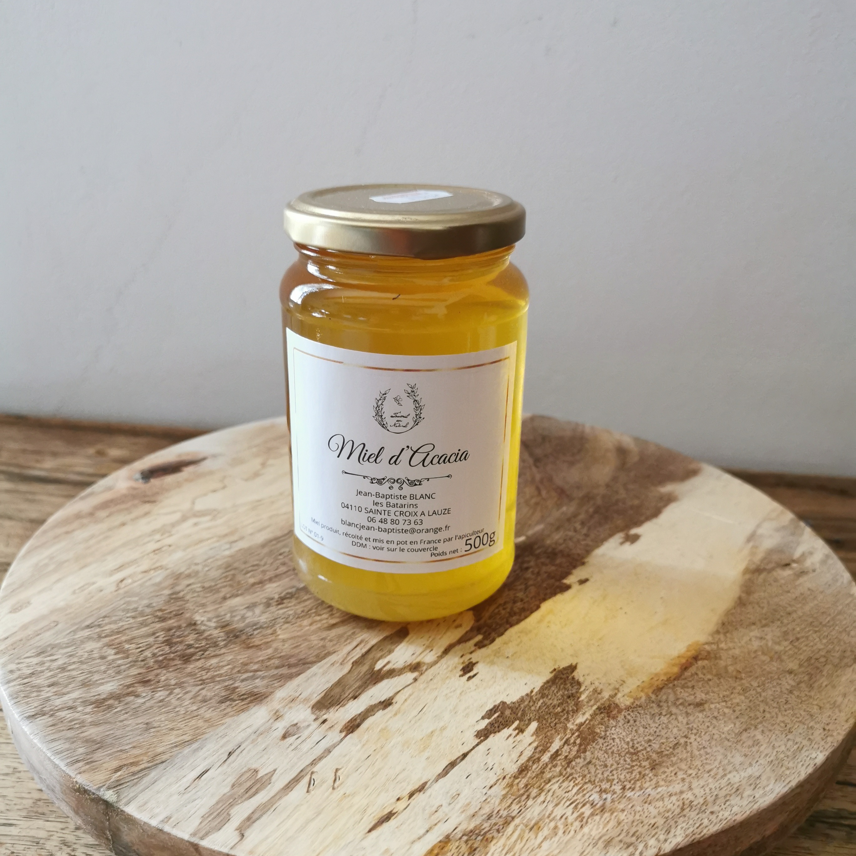 Miel d'acacia 500g