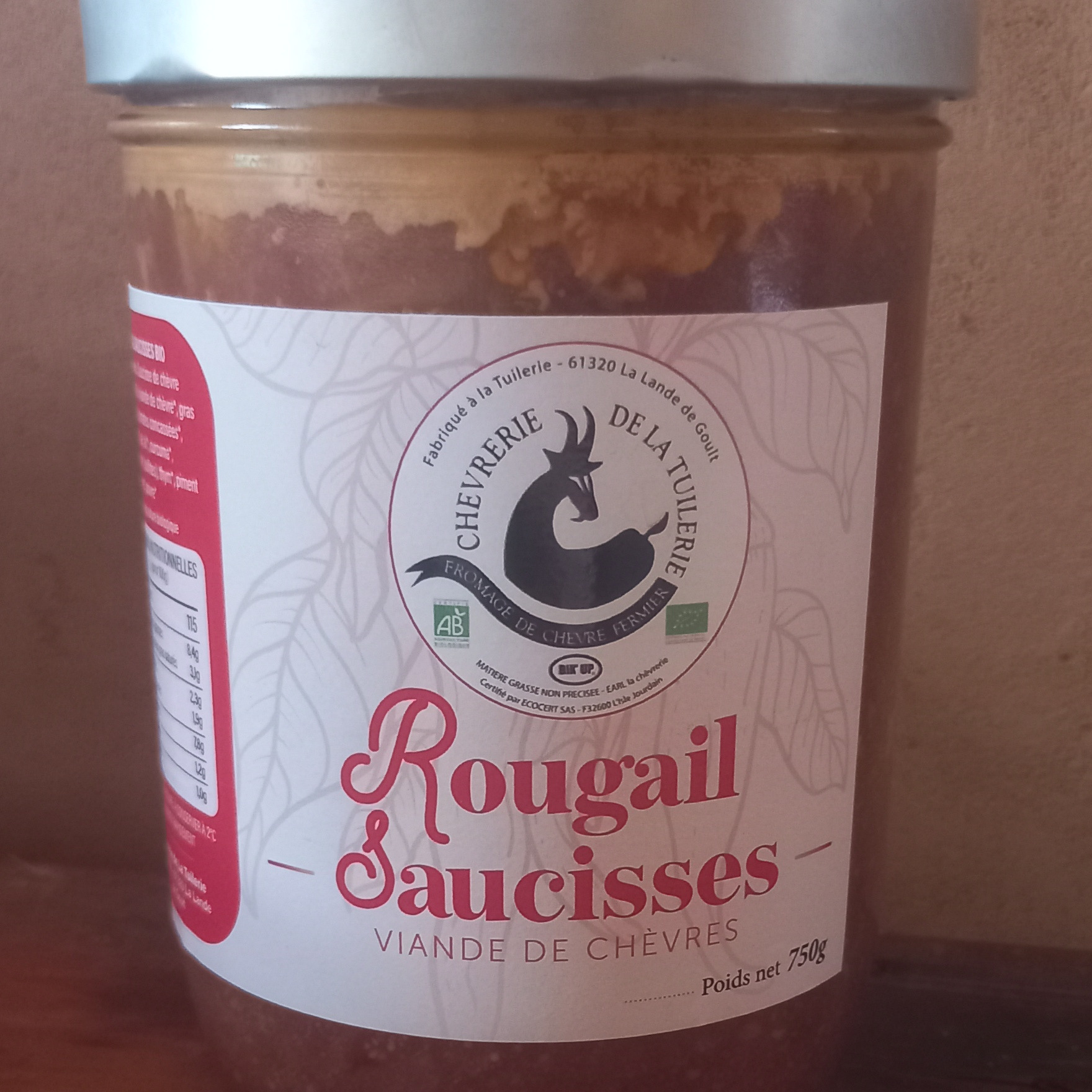 Rougail saucisse - 750g