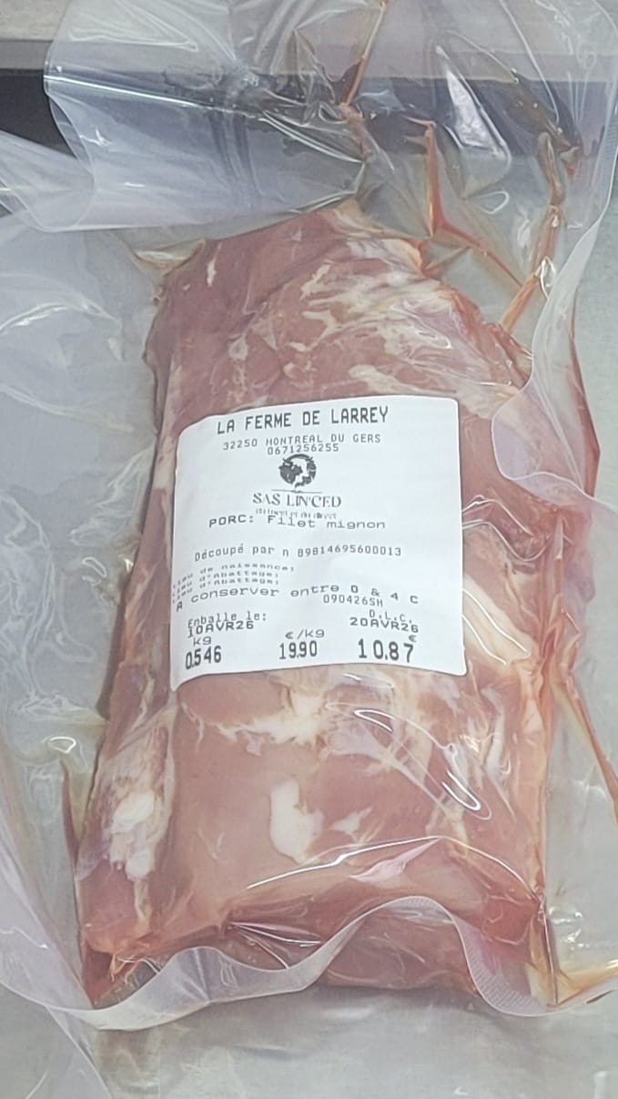 FILET MIGNON (selon disponibilité) - 500g