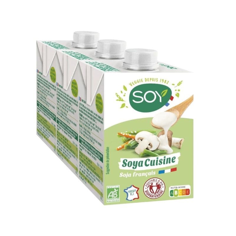 Soya cuisine 3x20cl - 60cl