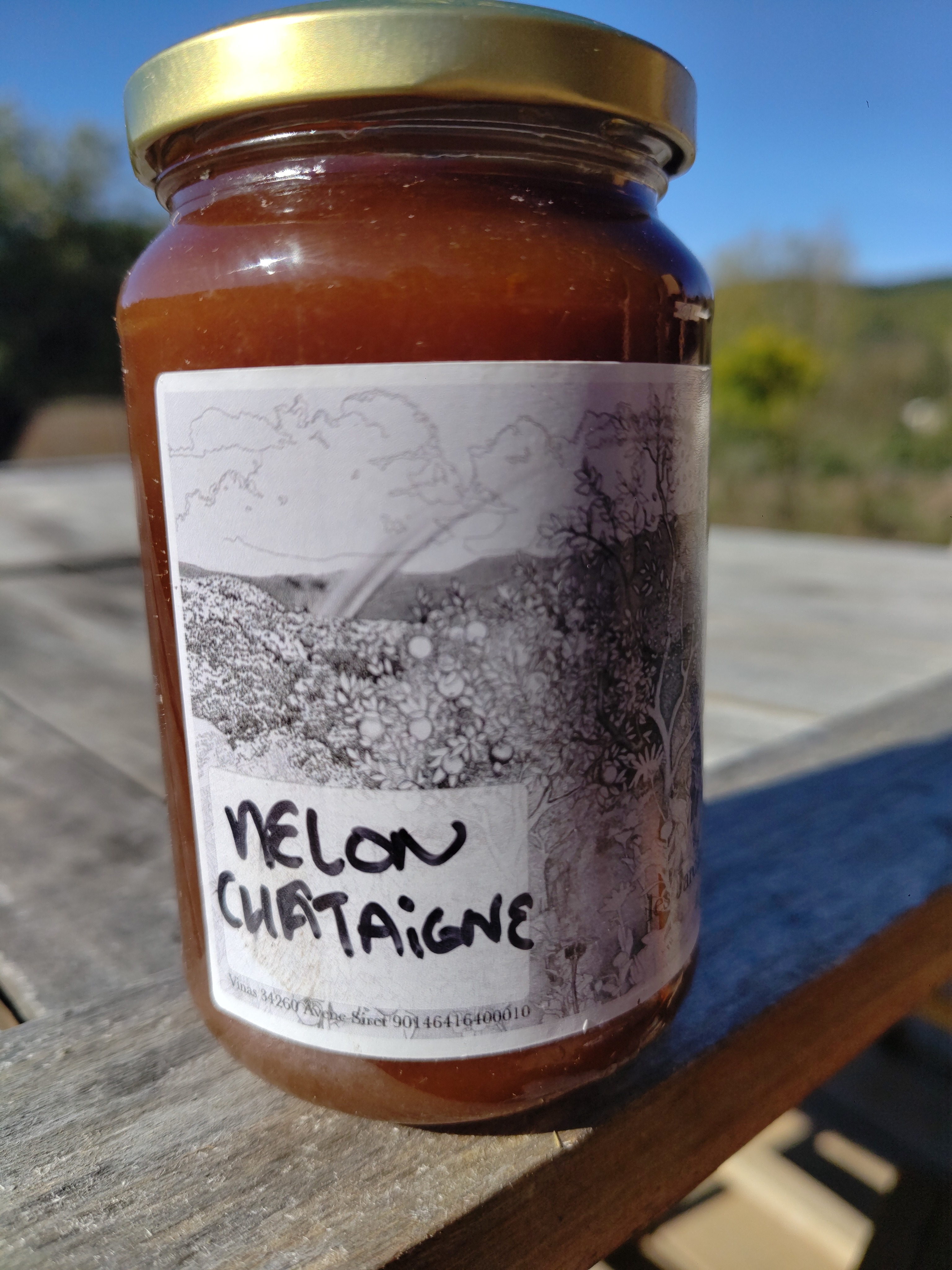 Confiture Melon / Châtaigne 375gr