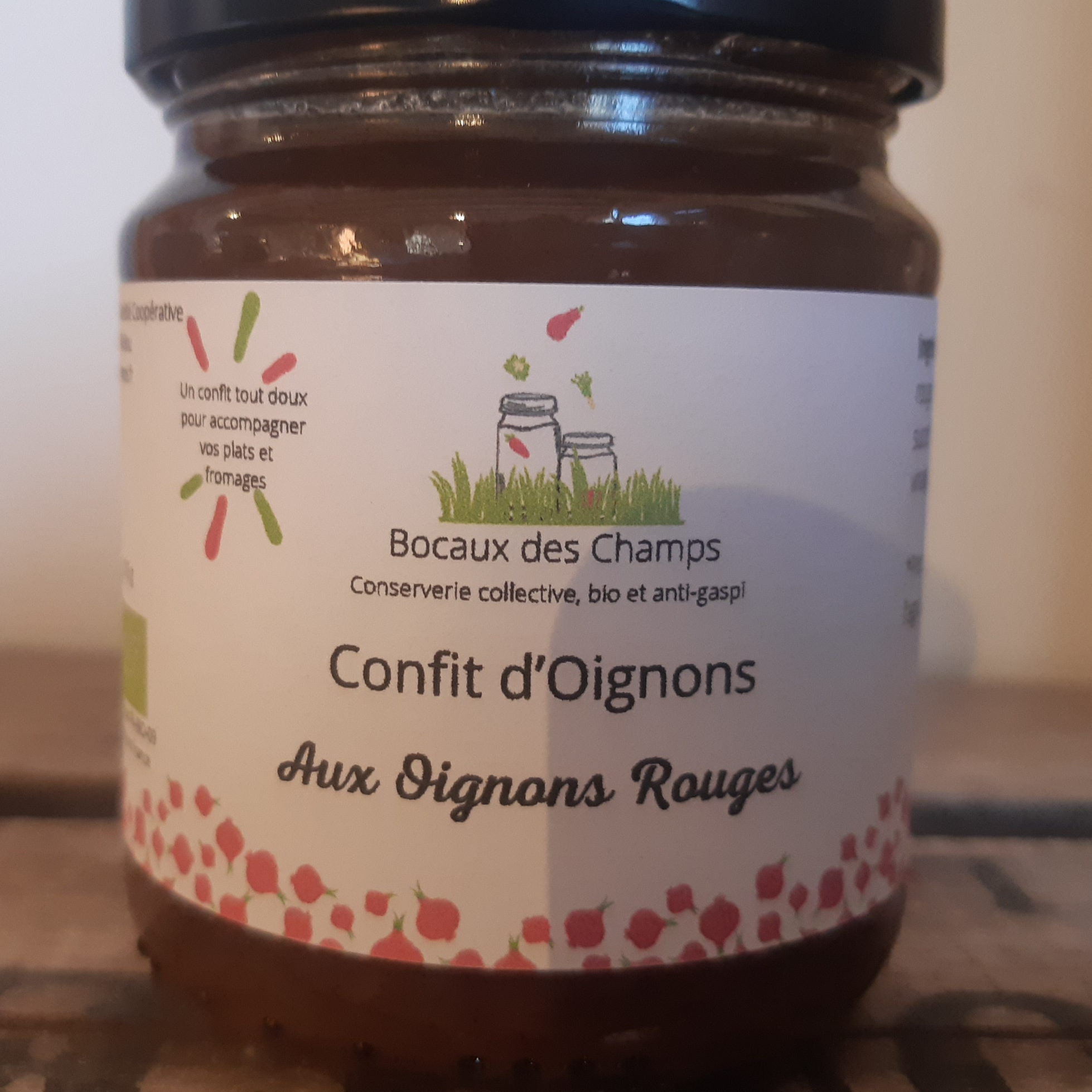 CONFIT D'OIGNONS (AUX OIGNONS ROUGE)