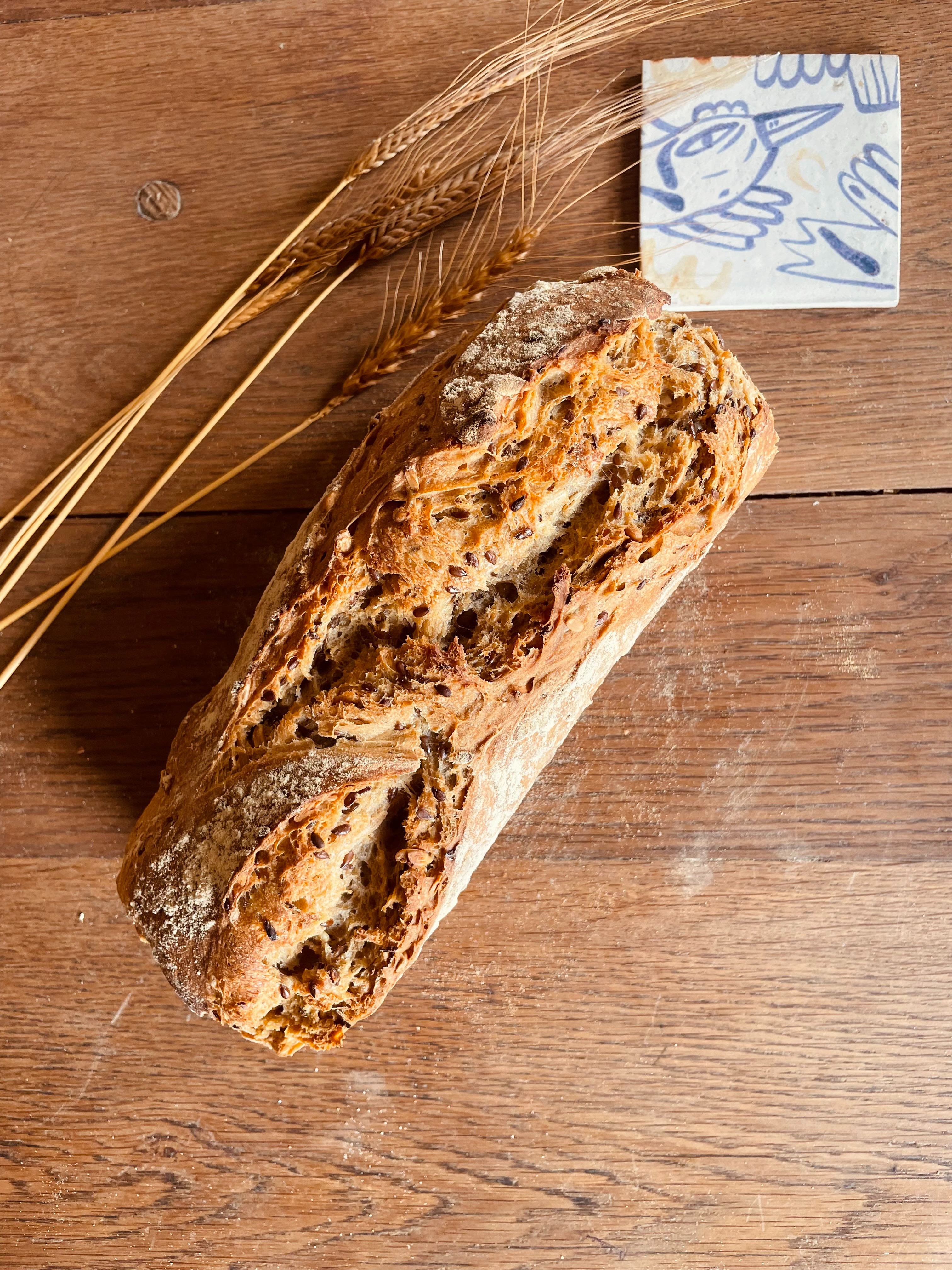 PAIN AUX GRAINES 1 Kg MOULE - 1kg