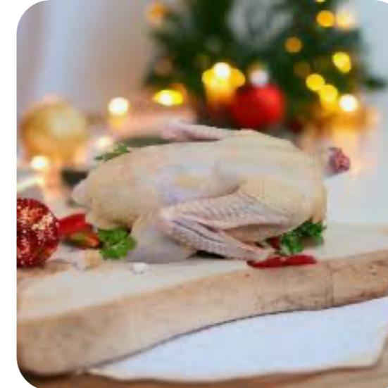 Oie prête à cuire pour le 19 décembre