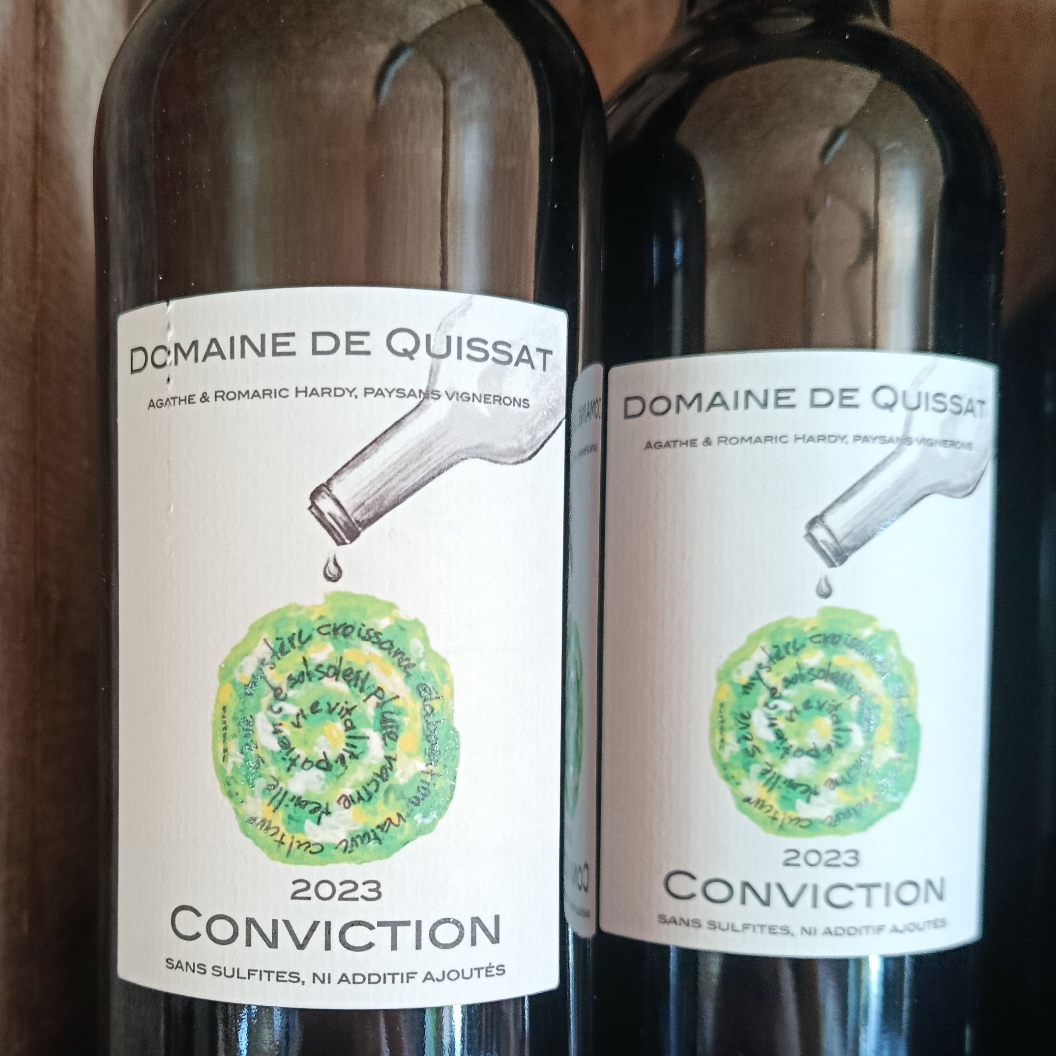Vin rouge Conviction 2023