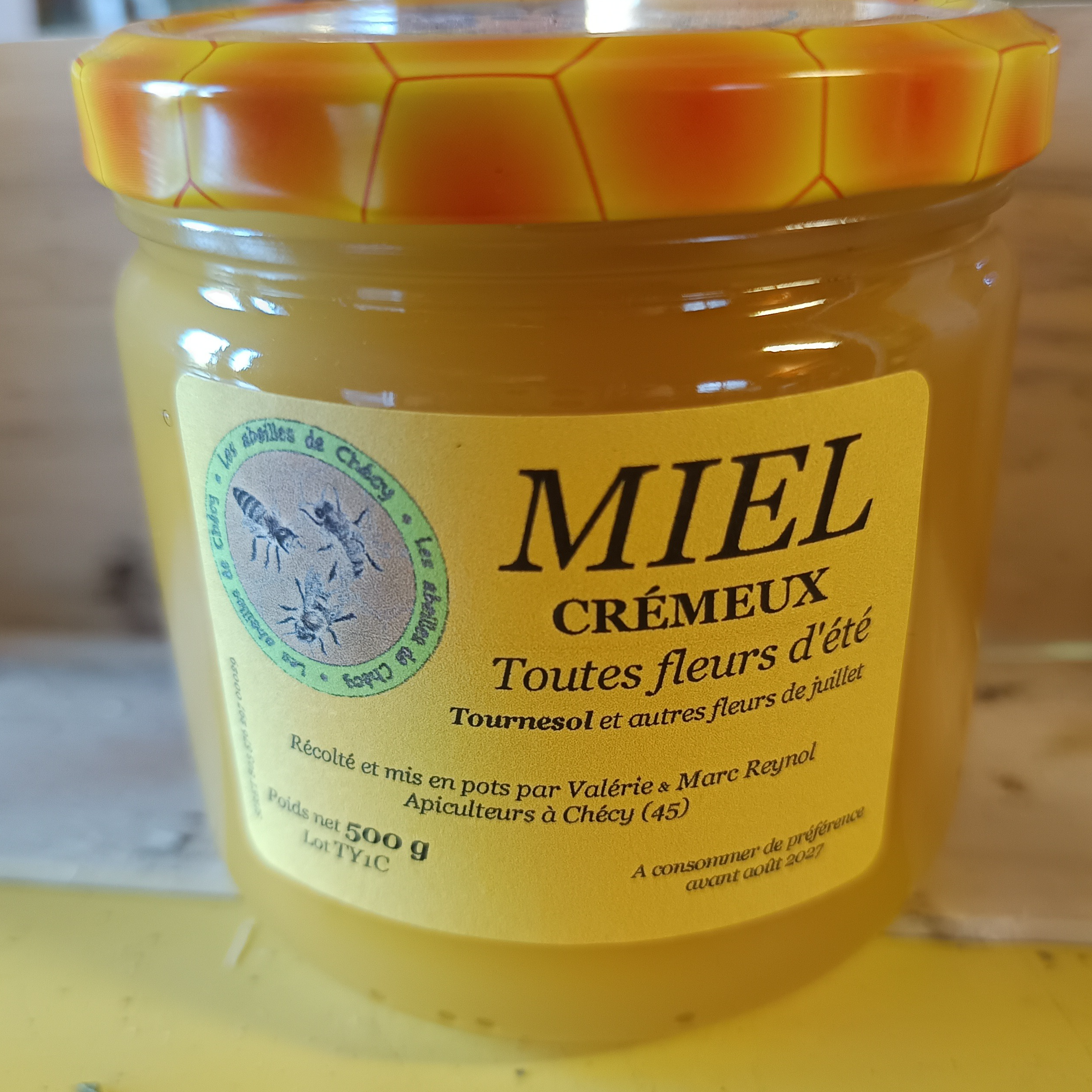 Miel crémeux toutes fleurs d'été