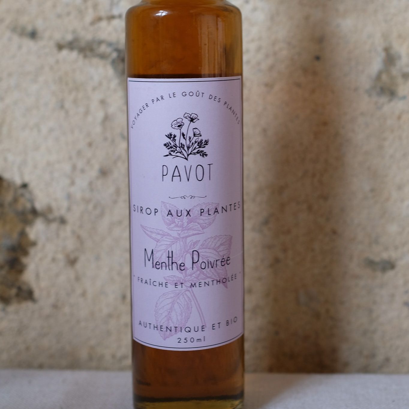 Sirop menthe poivrée