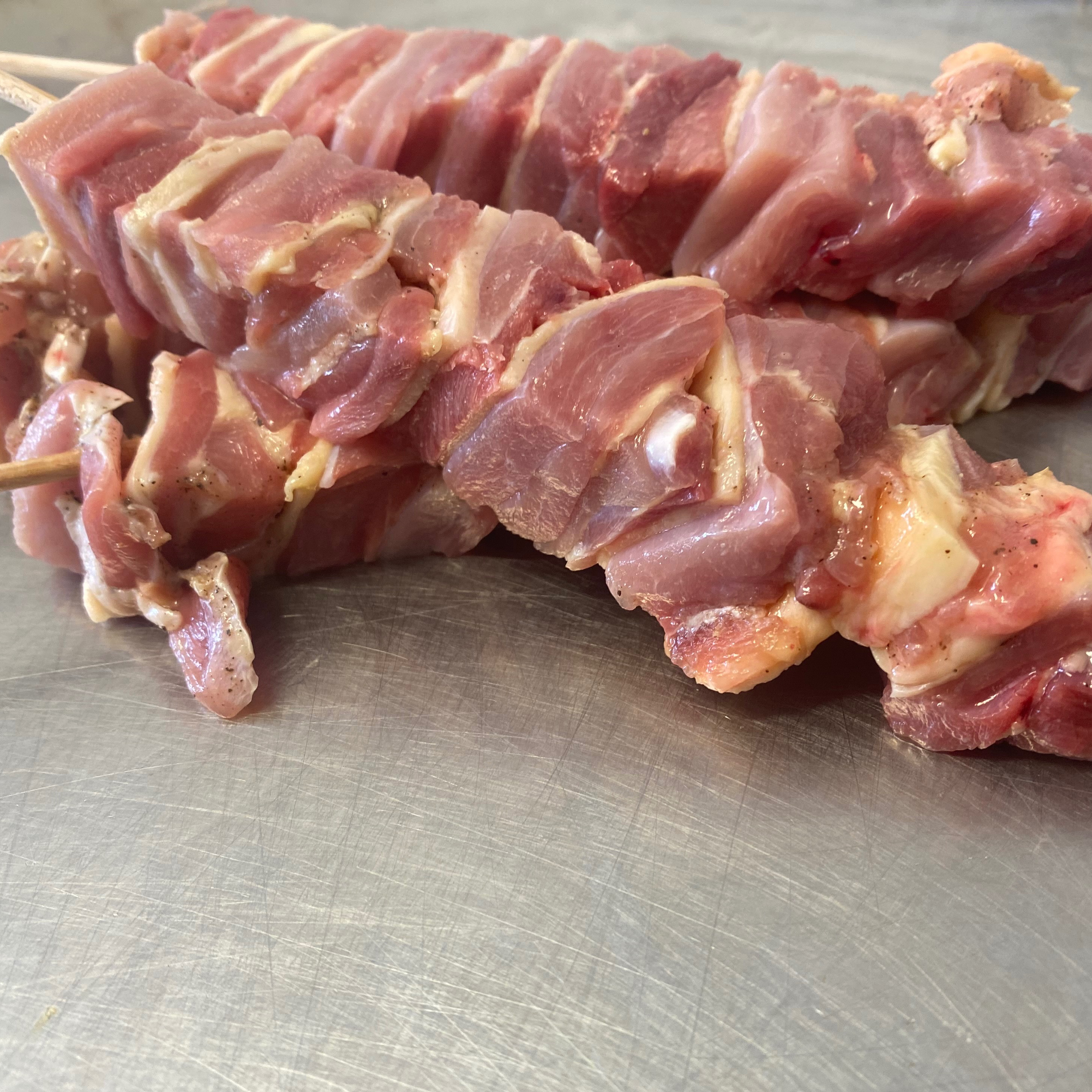 Brochettes de poulet x6 - 0,65kg