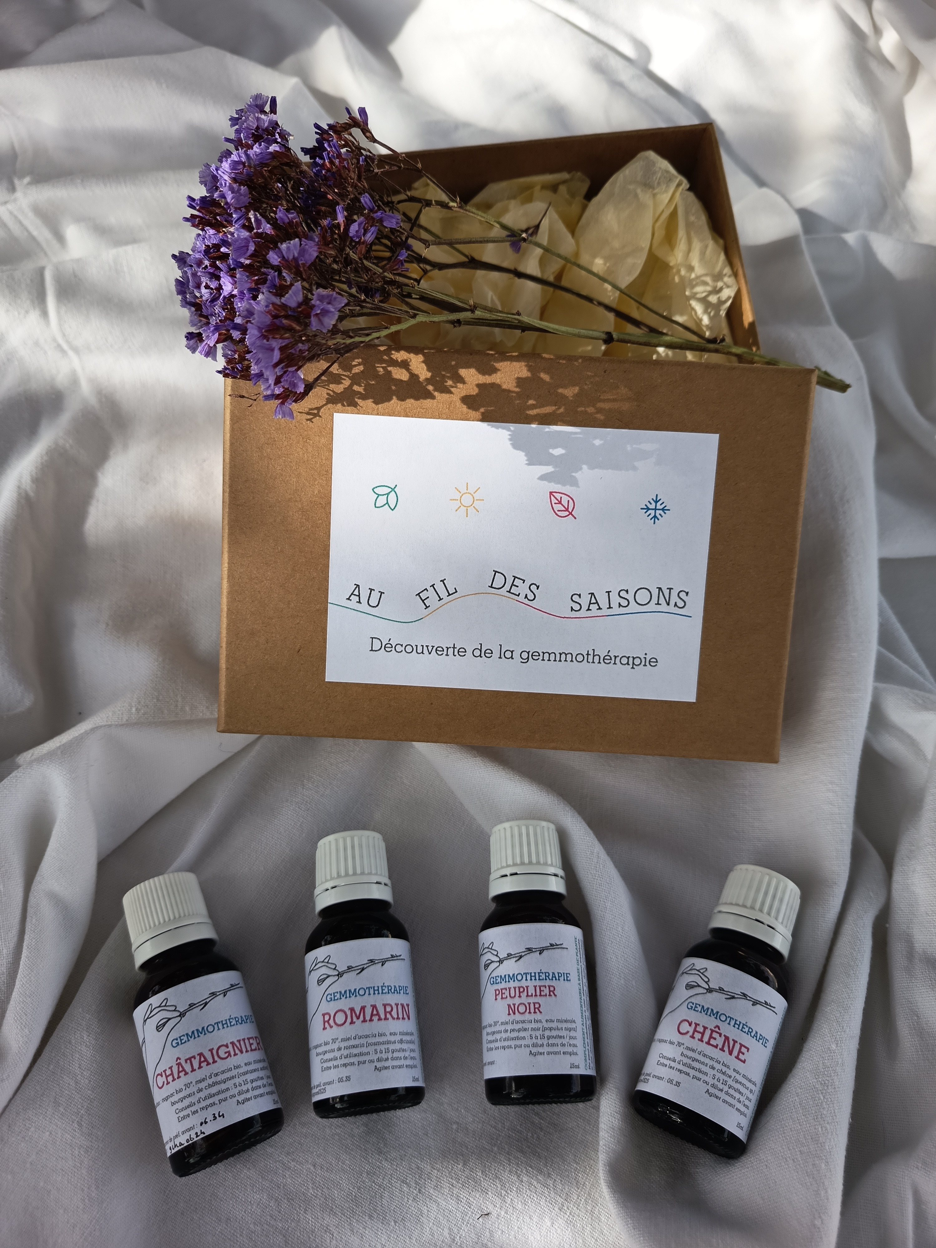 Coffret découverte • La gemmothérapie au fil des saisons